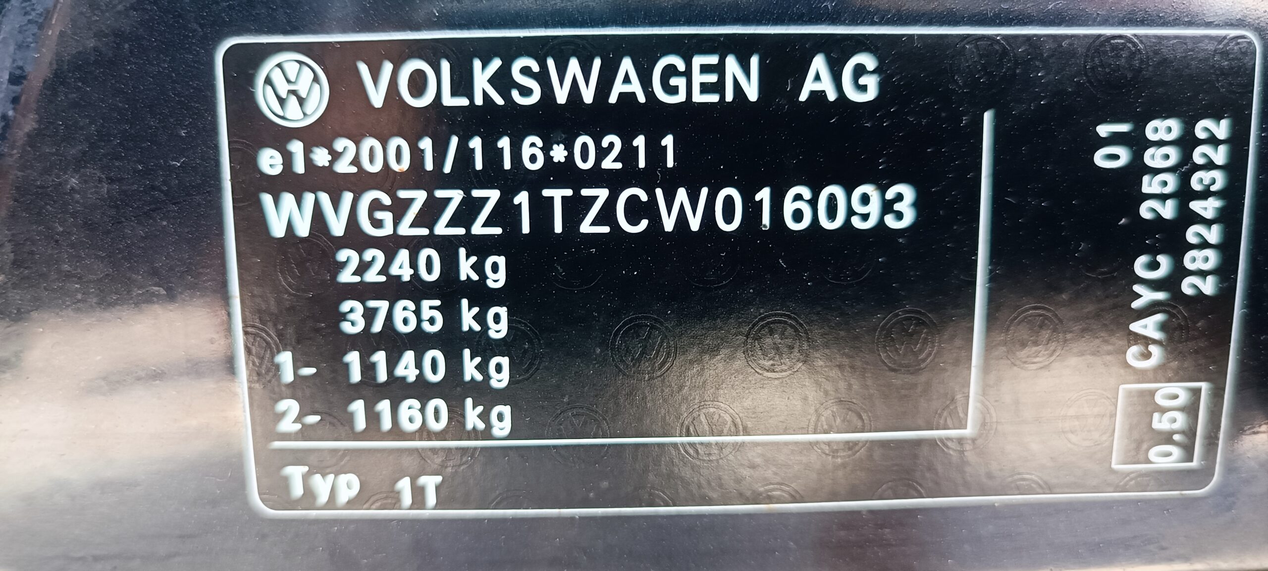 VW TOURAN 7 LOCURI