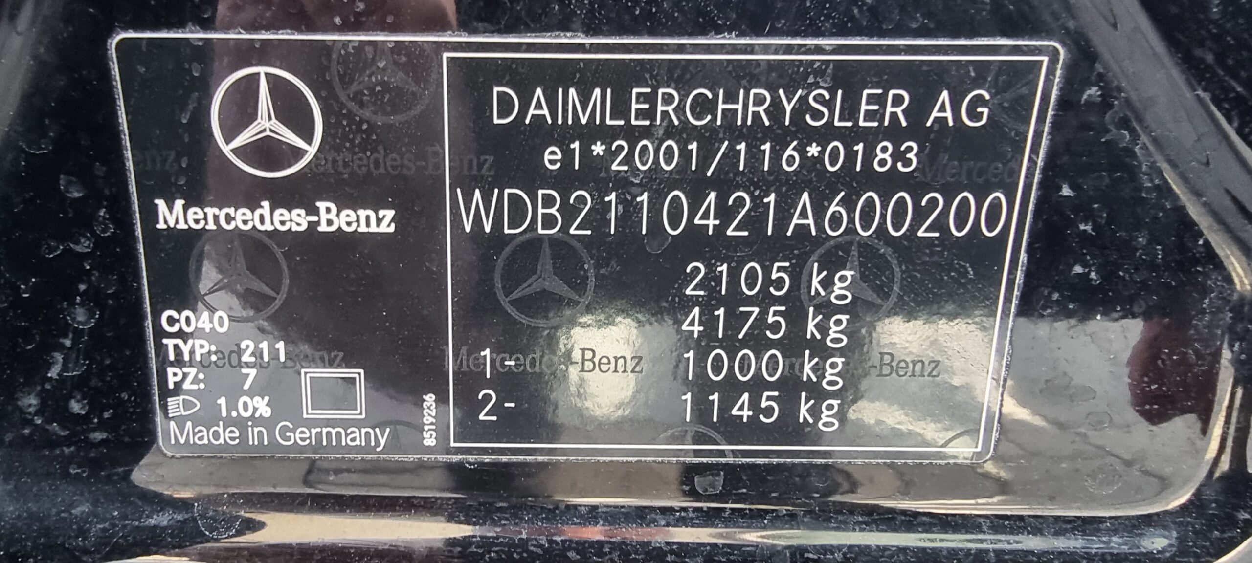 Mercedes E-Klasse 200 Kompressor