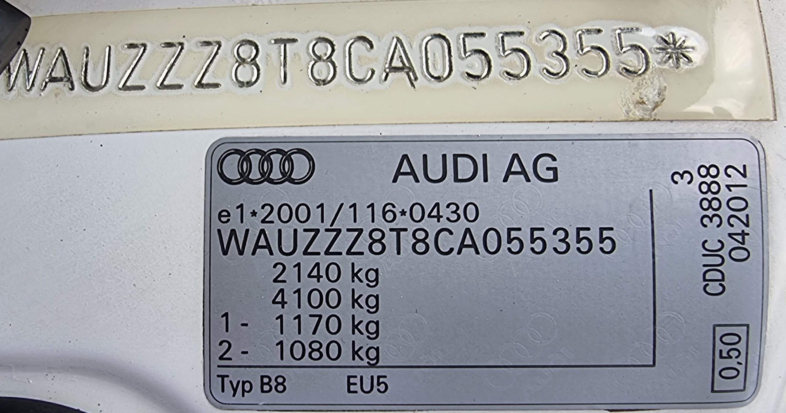 AUDI A5 COUPE, 3.0 TDI, 245 CP, EURO 5, AN 2012