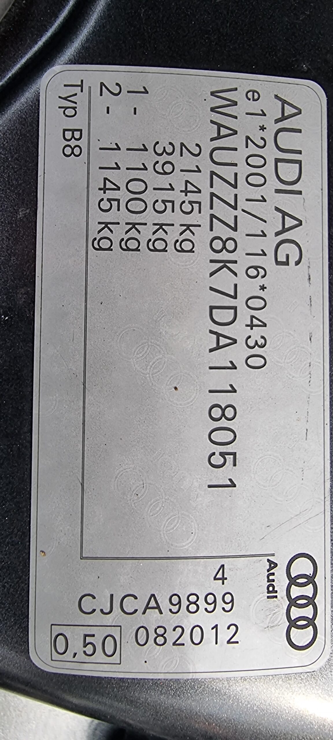 AUDI A4 S-LINE 2.0 TDI, 143 CP, EURO 5, AN 2013