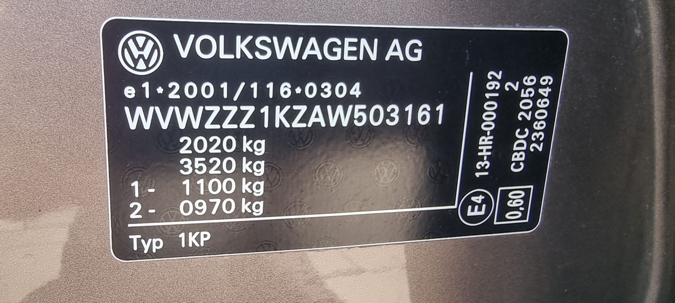 VOLKSWAGEN GOLF 6, 2.0 TDI, 110 CP, EURO 5