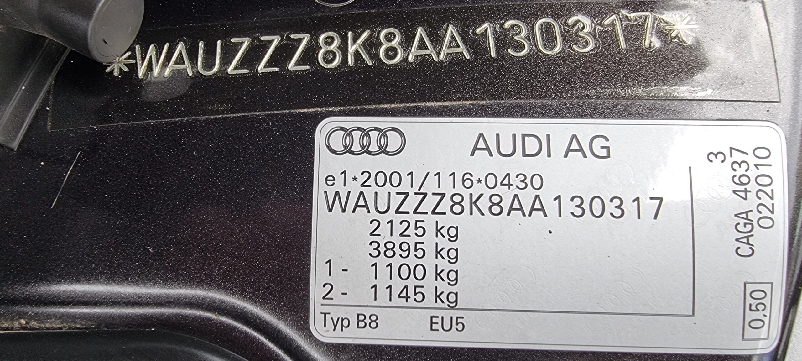 Audi A4 2.0 TDI Automat Euro 5