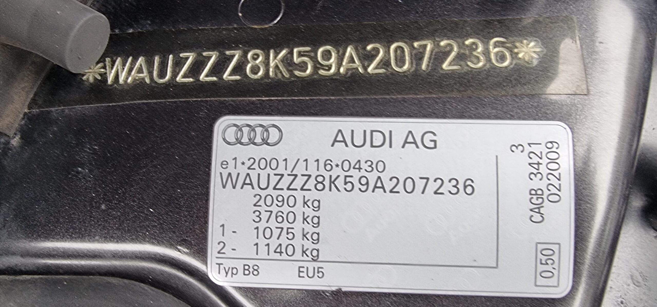 AUDI A4 S-LINE, 2.0 TDI, 143 CP, EURO 5