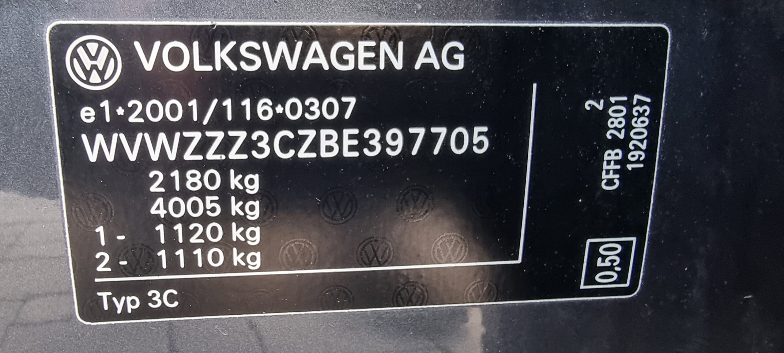 VW PASSAT 2.0 TDI