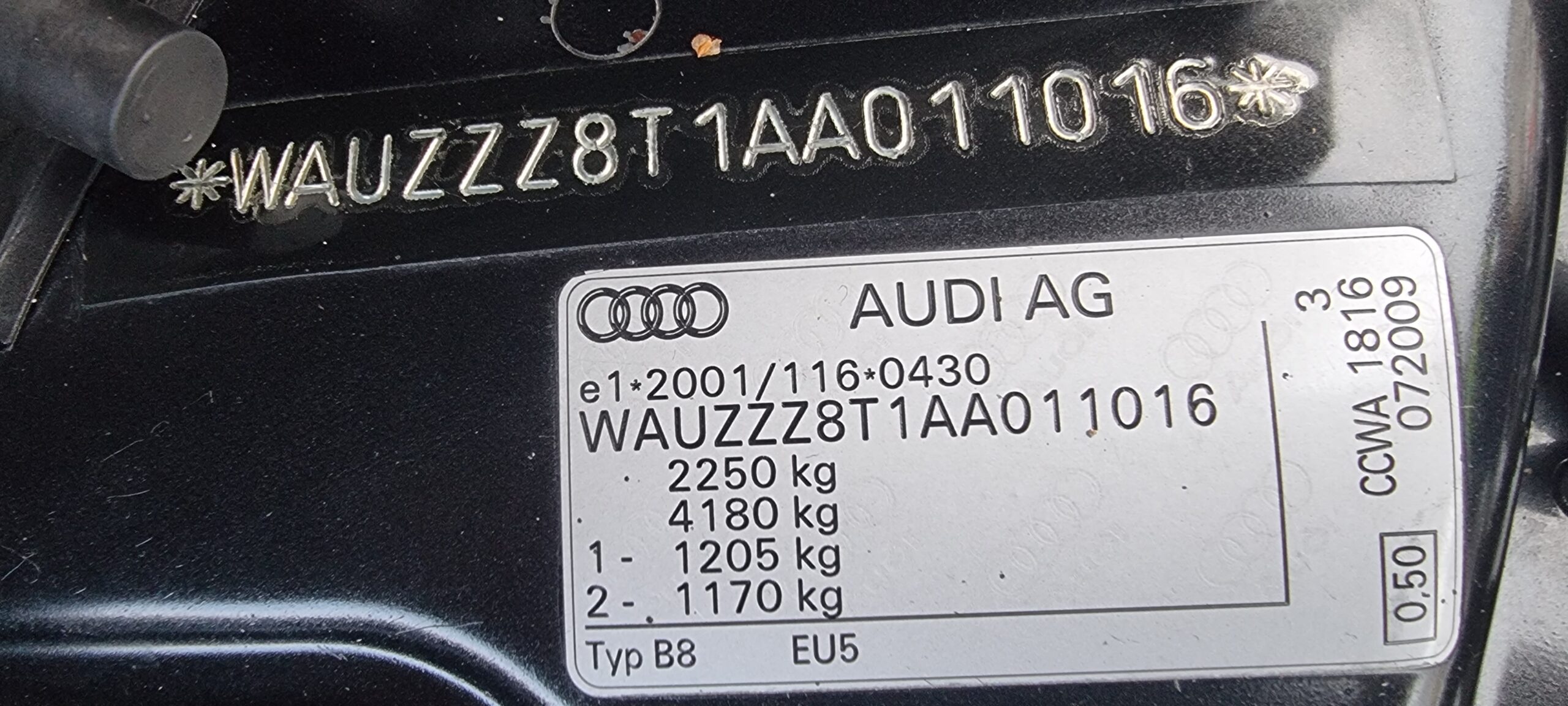 AUDI A5 EXCLUSIV QUATTRO, 3.0 TDI, 239 CP, EURO 5, AN 2010