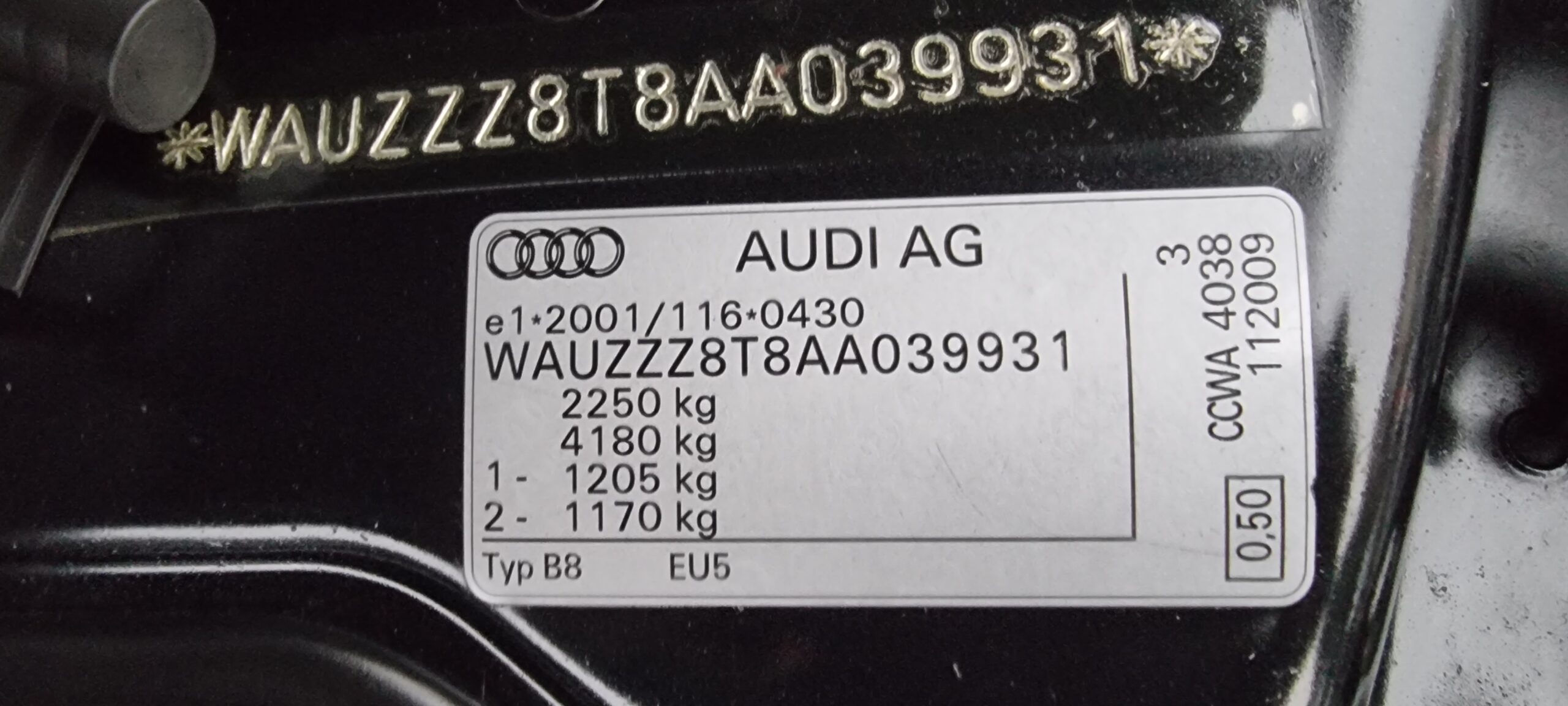 AUDI A5 S-LINE, 3.0 TDI, 239 CP, EURO 5, AN 2010