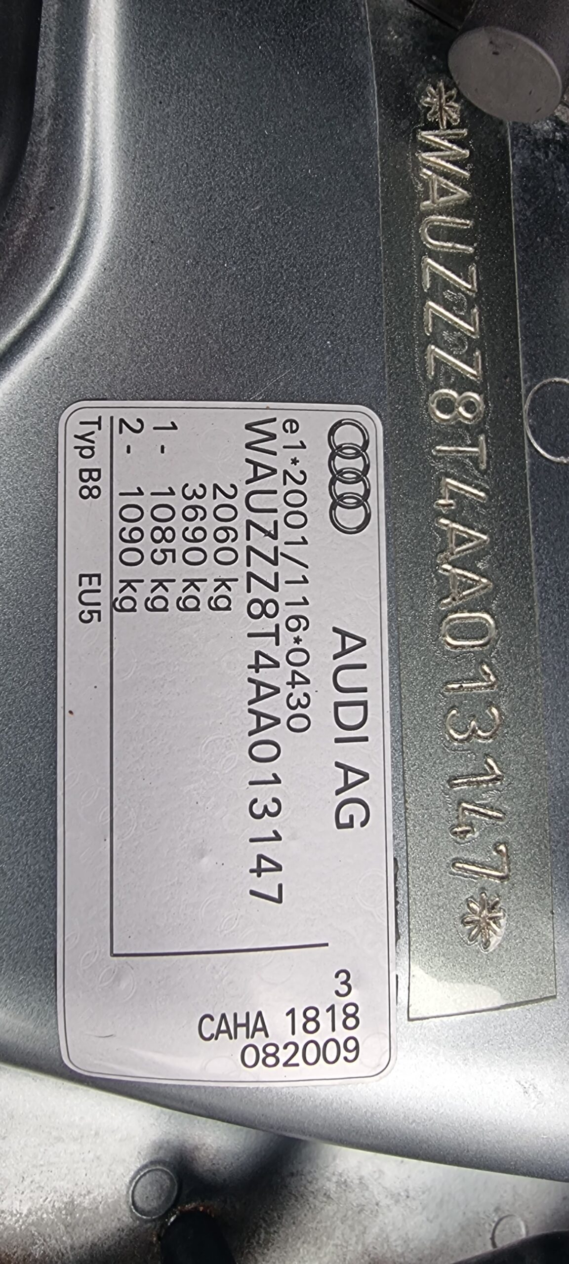 Audi A5 S-line 2.0TDI  170CP  EURO5 2010