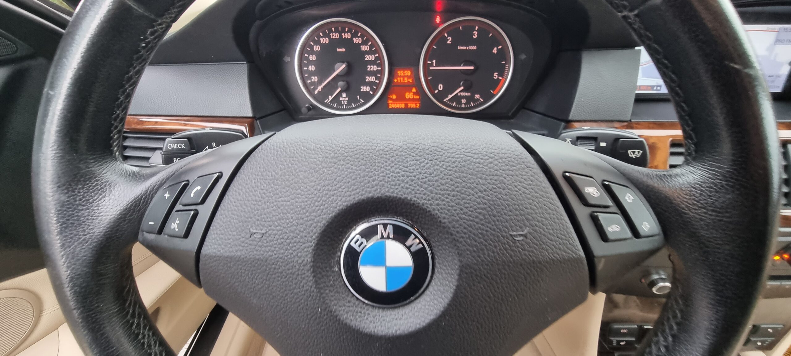 BMW 520 D, 2.0 DIESEL, 177 CP, EURO 5, AN 2009