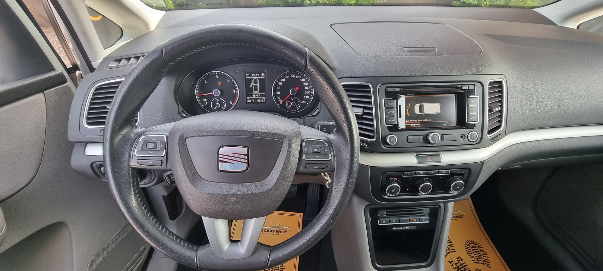 SEAT ALHAMBRA 2.0 TDI, 140 CP, EURO 5, AN 2011