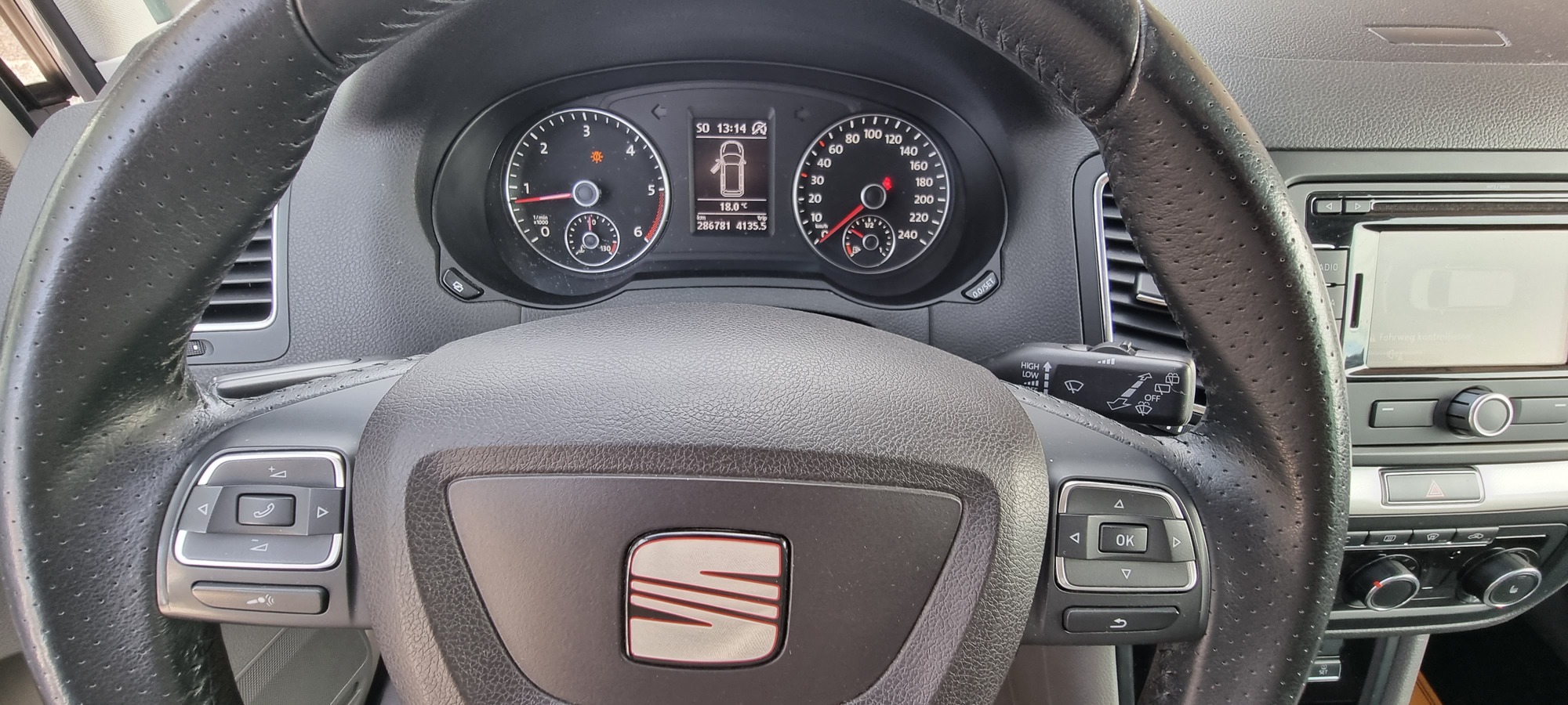 SEAT ALHAMBRA 2.0 TDI, 140 CP, EURO 5, AN 2011
