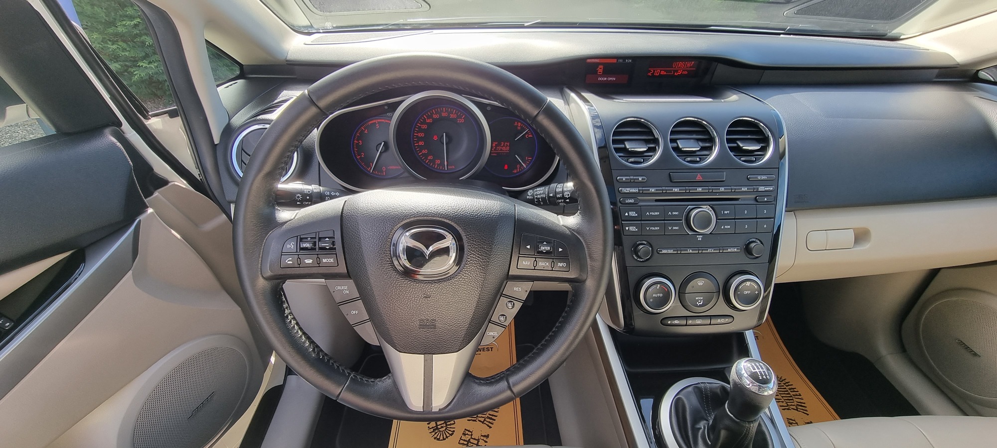 MAZDA CX 7, 2.2 DIESEL, 173 CP, EURO 5, AN 2011