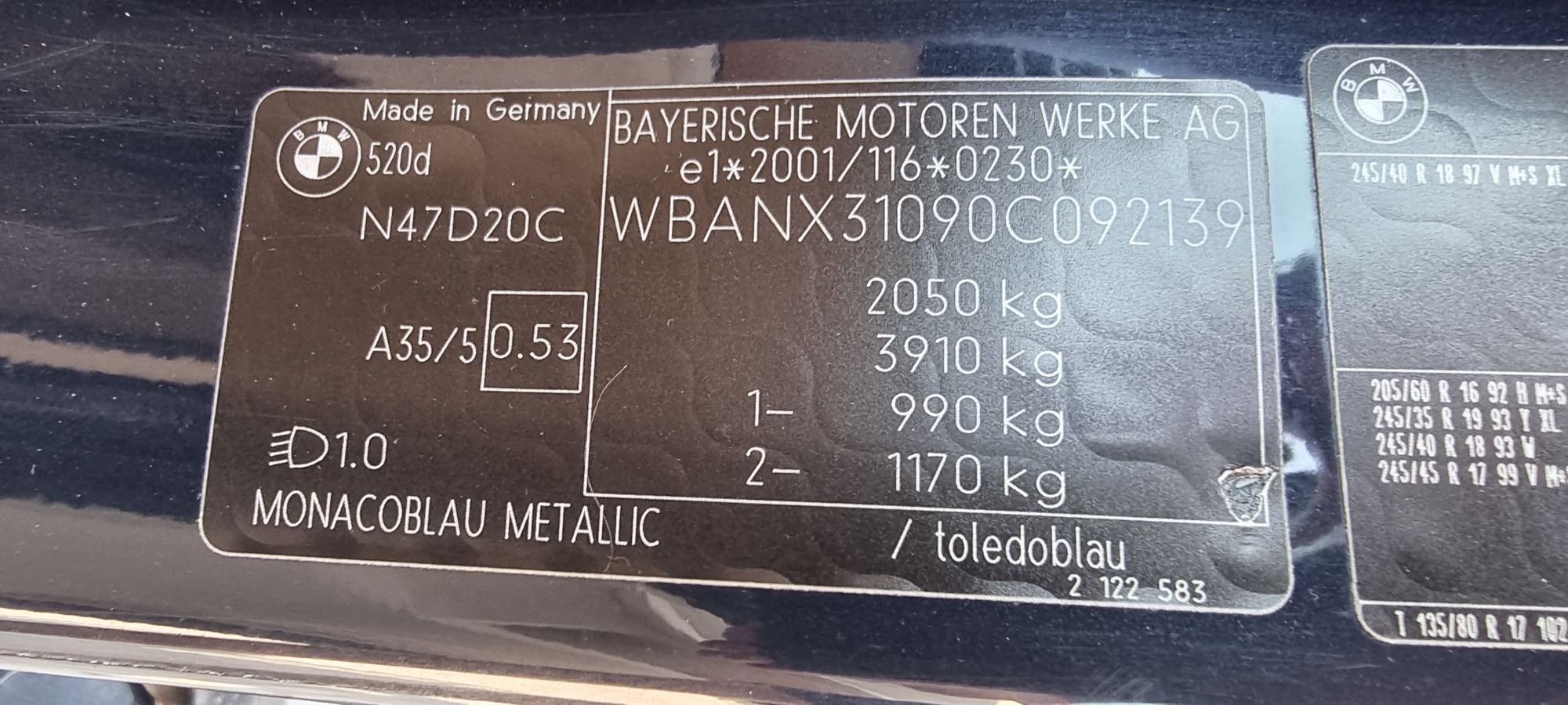 BMW 520 D, 2.0 DIESEL, 177 CP, EURO 5, AN 2009  RATE-LIVRARE-GARANTIE