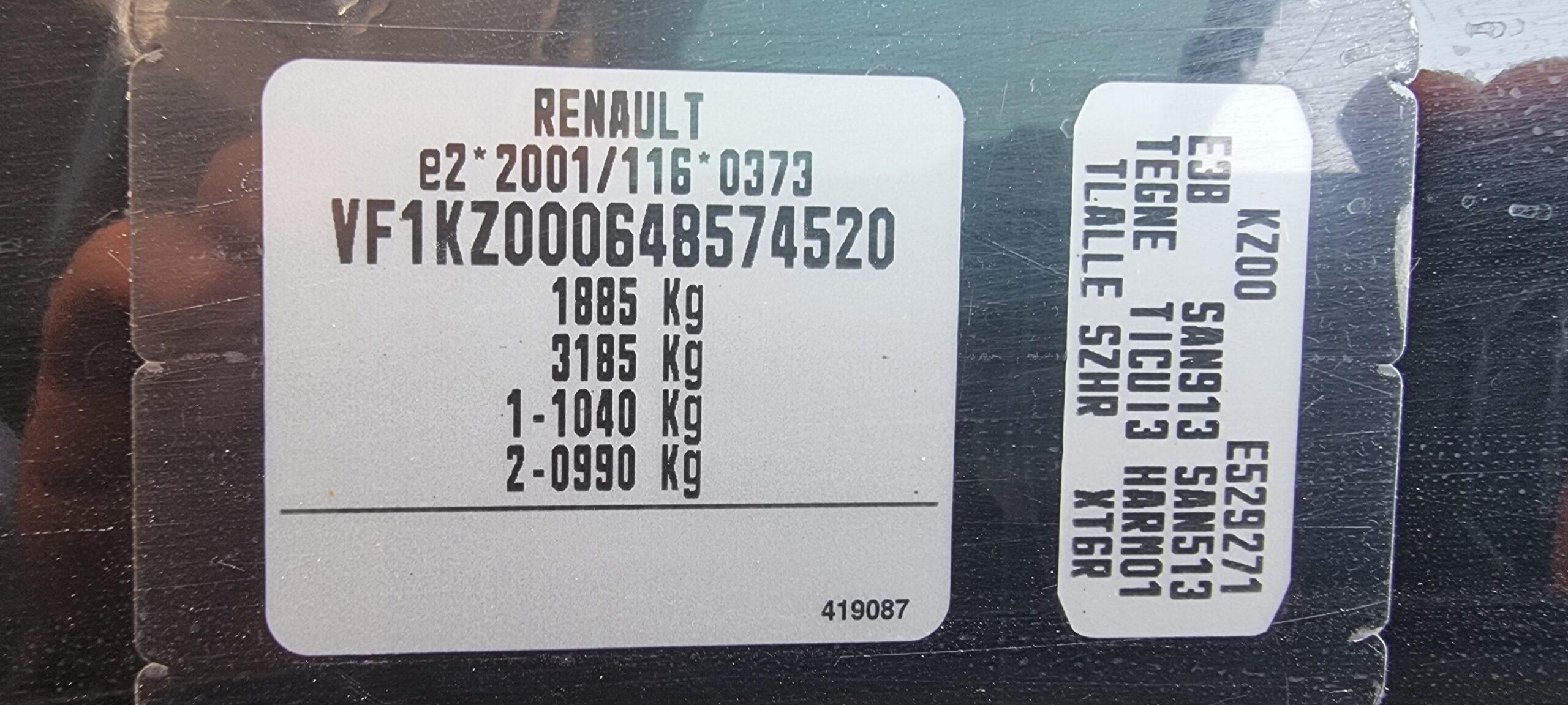 RENAULT MEGANE, 1.6 DIESEL, 130 CP, EURO 5, AN 2013
