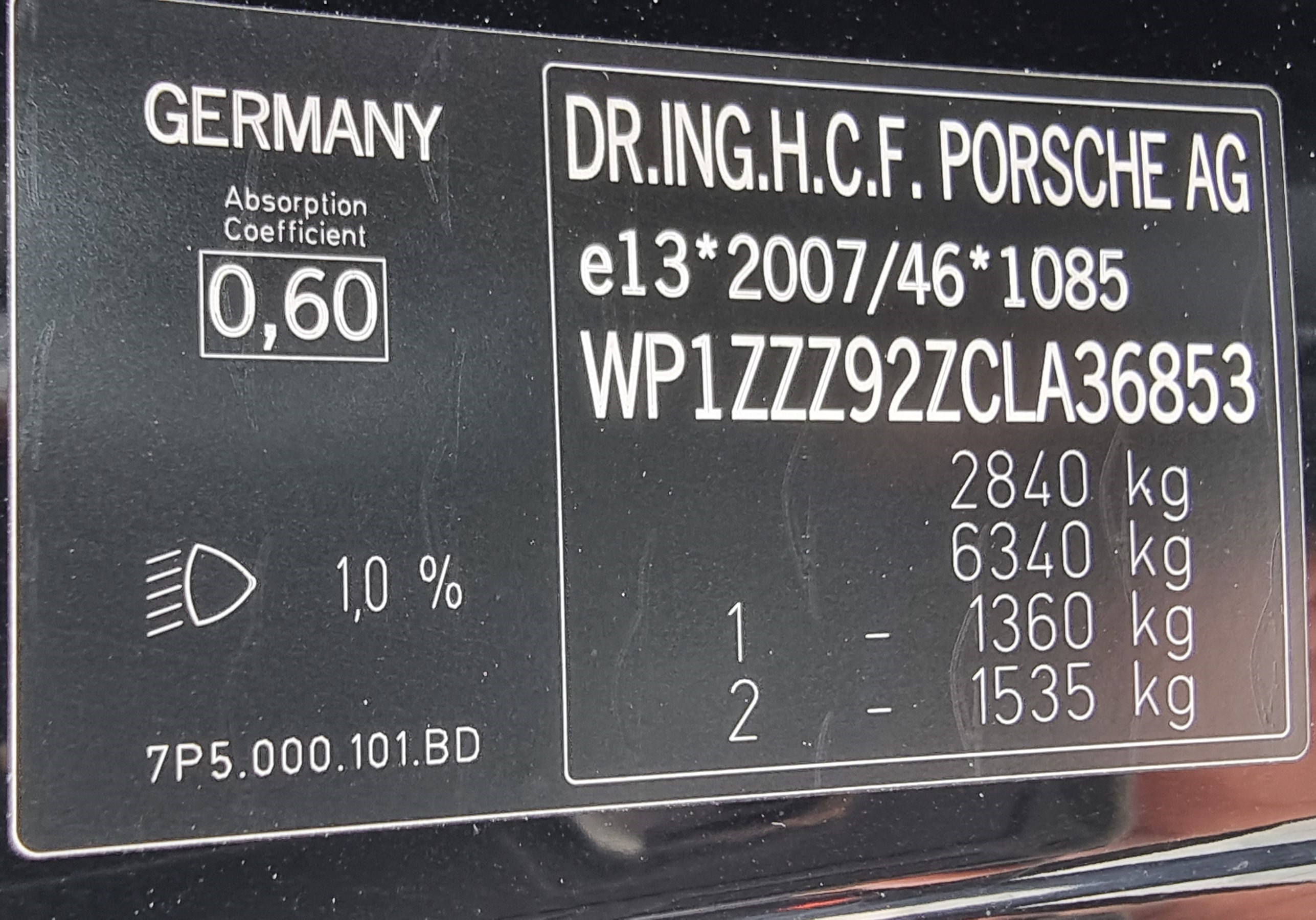 PORSCHE CAYENNE PACHET FACELIFT, 3.0 DIESEL, 245 CP, EURO 5, AN 2012