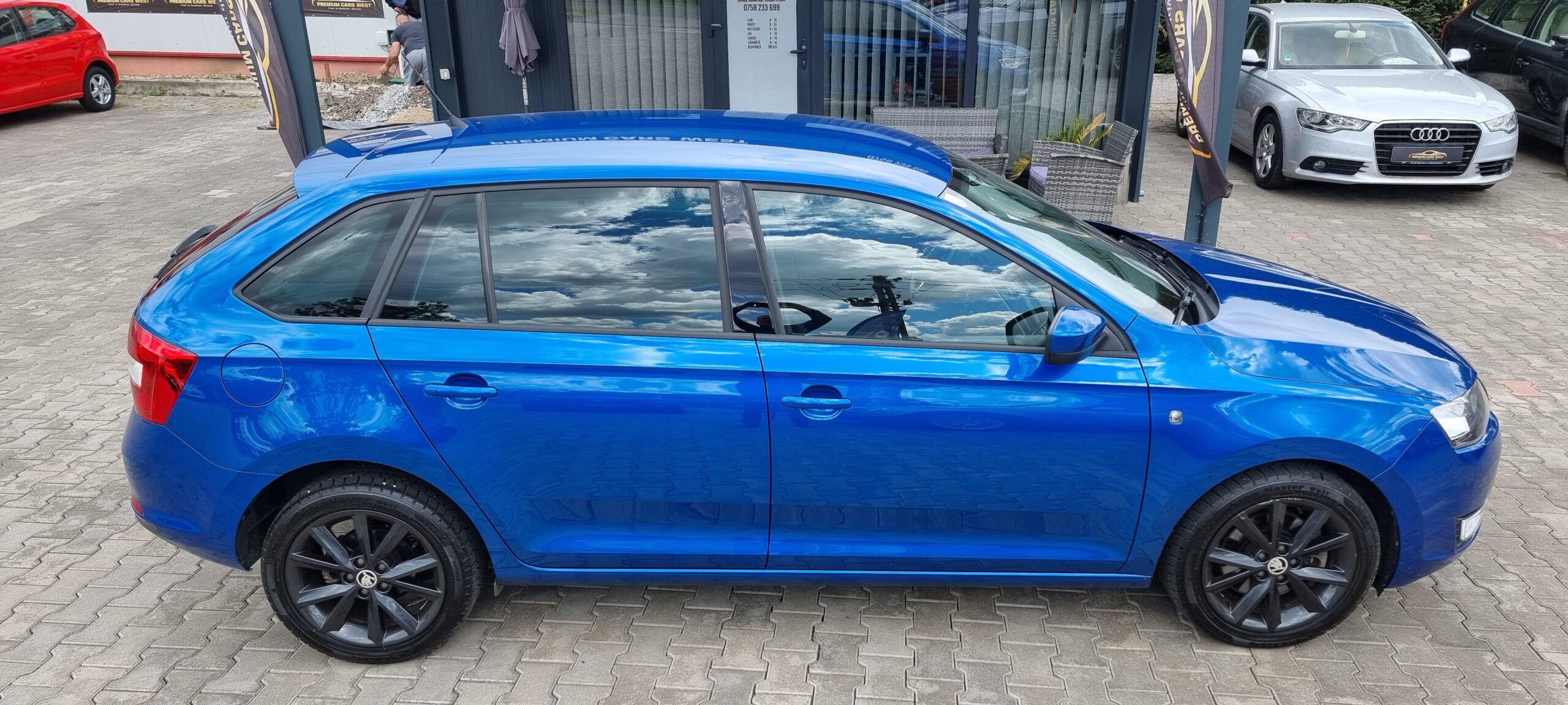 SKODA RAPID, 1.6 TDI, 90 CP, EURO 5, AN 2014  RATE-LIVRARE-GARANTIE