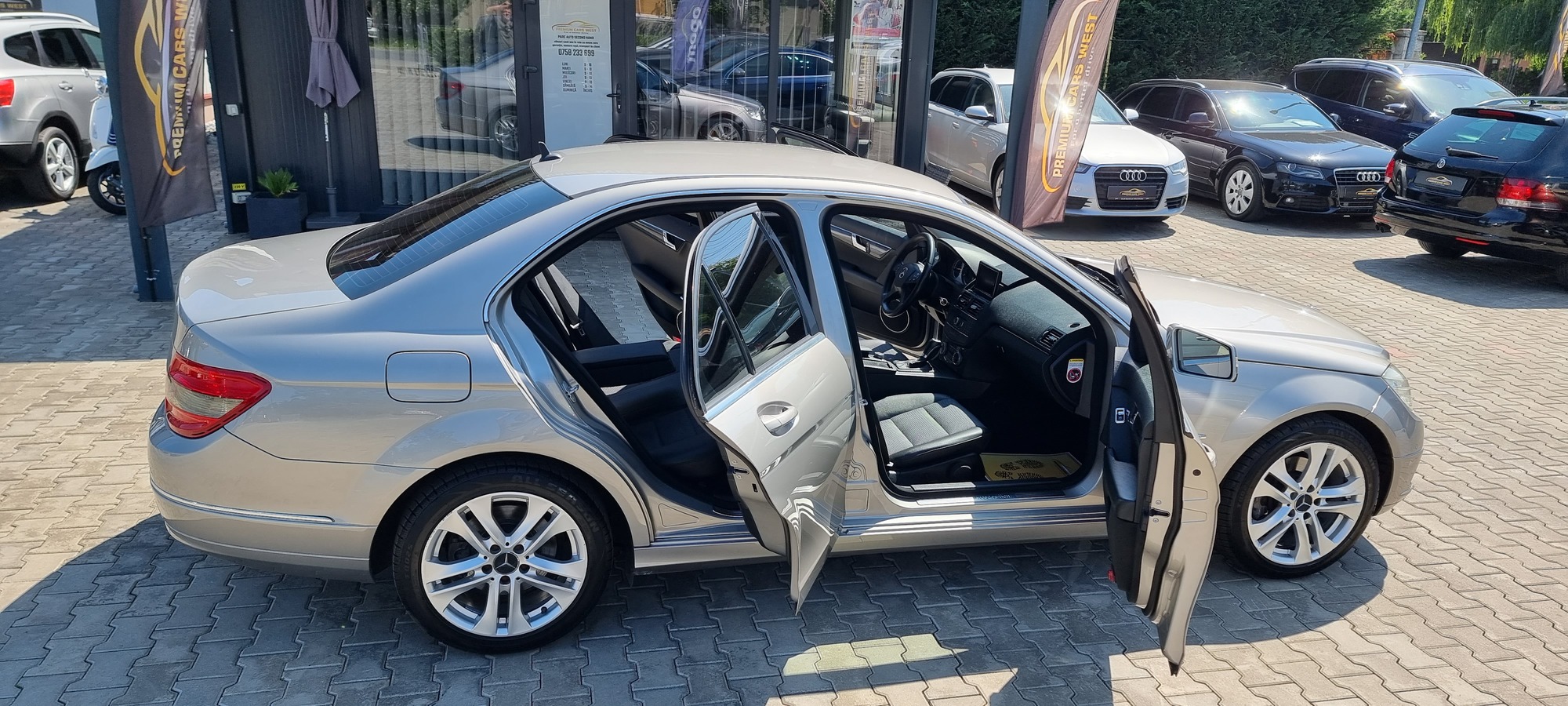 MERCEDES BENZ C200 KOMPRESSOR AVANTGARDE, 1,8 BENZINA, 184 CP, AN 2008