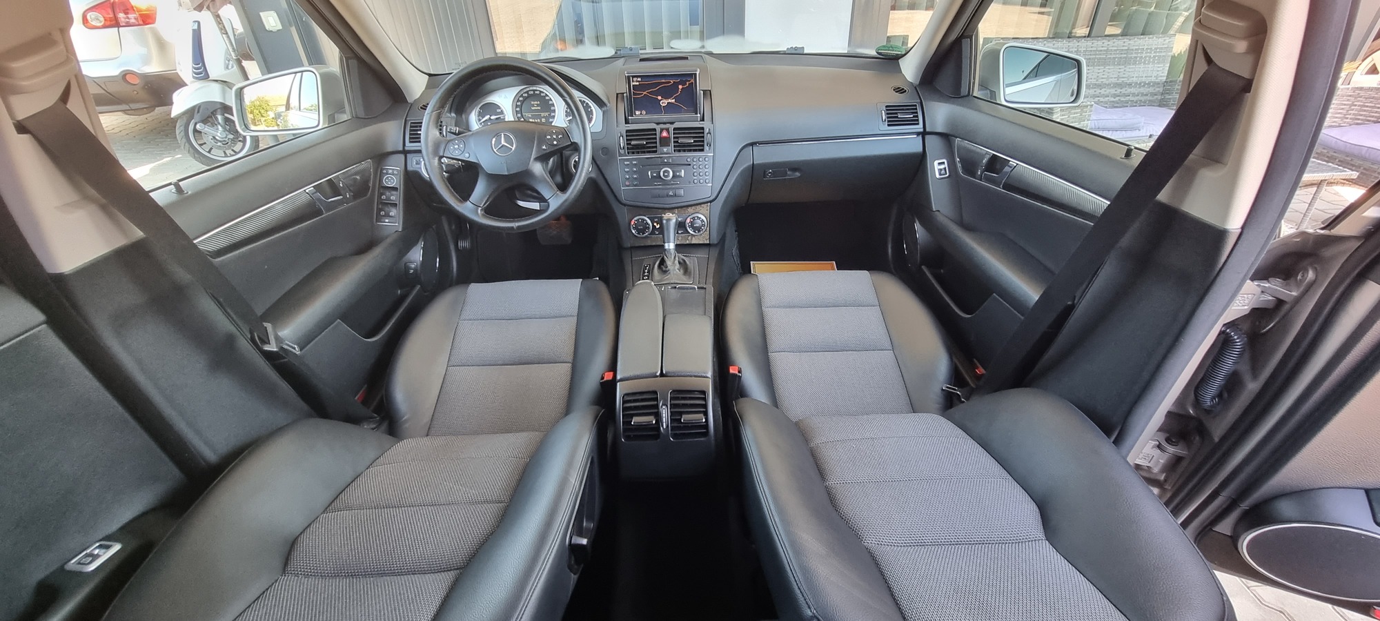 MERCEDES BENZ C200 KOMPRESSOR AVANTGARDE, 1,8 BENZINA, 184 CP, AN 2008