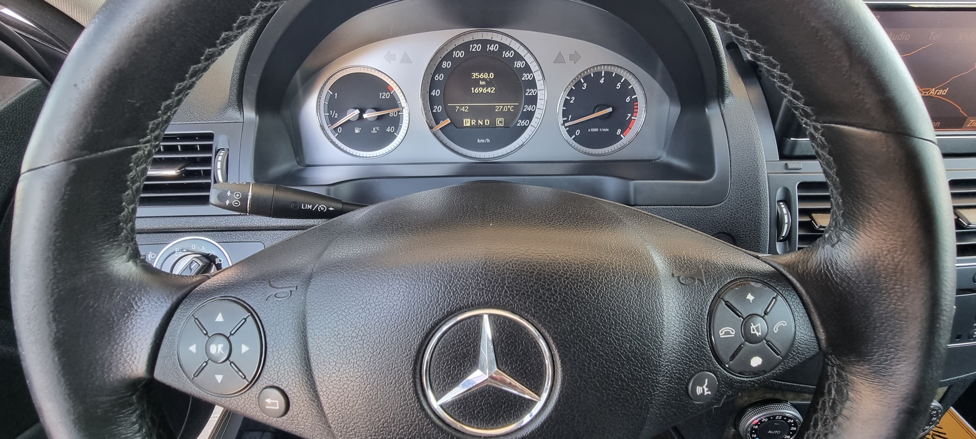 MERCEDES BENZ C200 KOMPRESSOR AVANTGARDE, 1,8 BENZINA, 184 CP, AN 2008