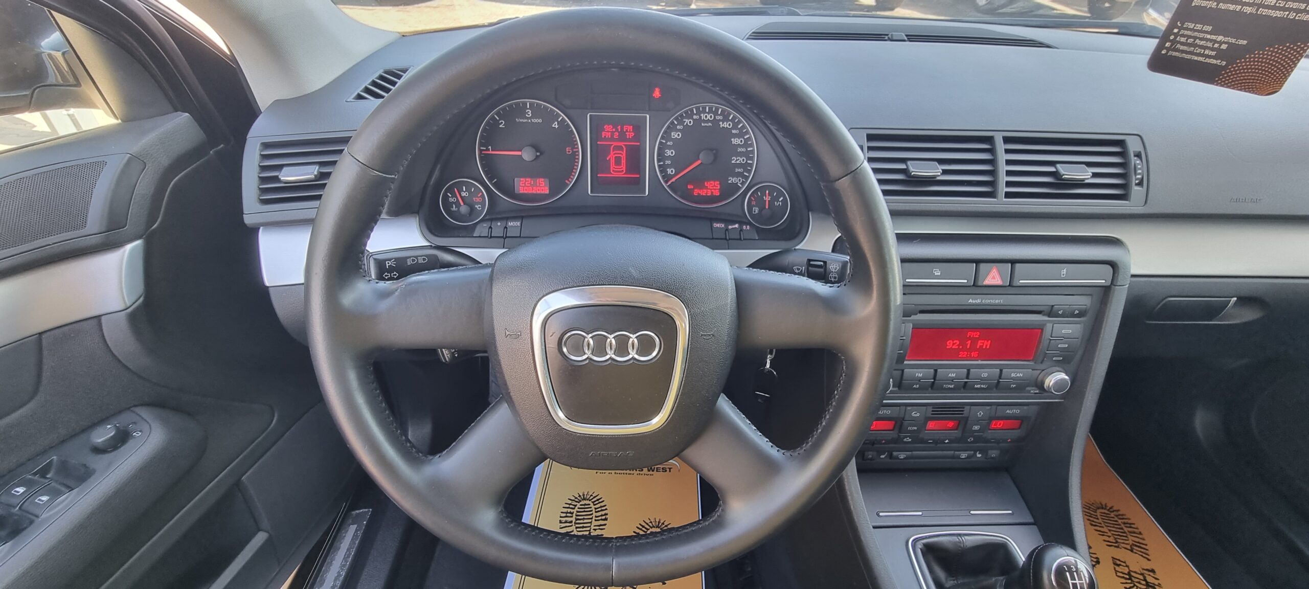 AUDI A4, 19 TDI, 116 CP, AN 2007