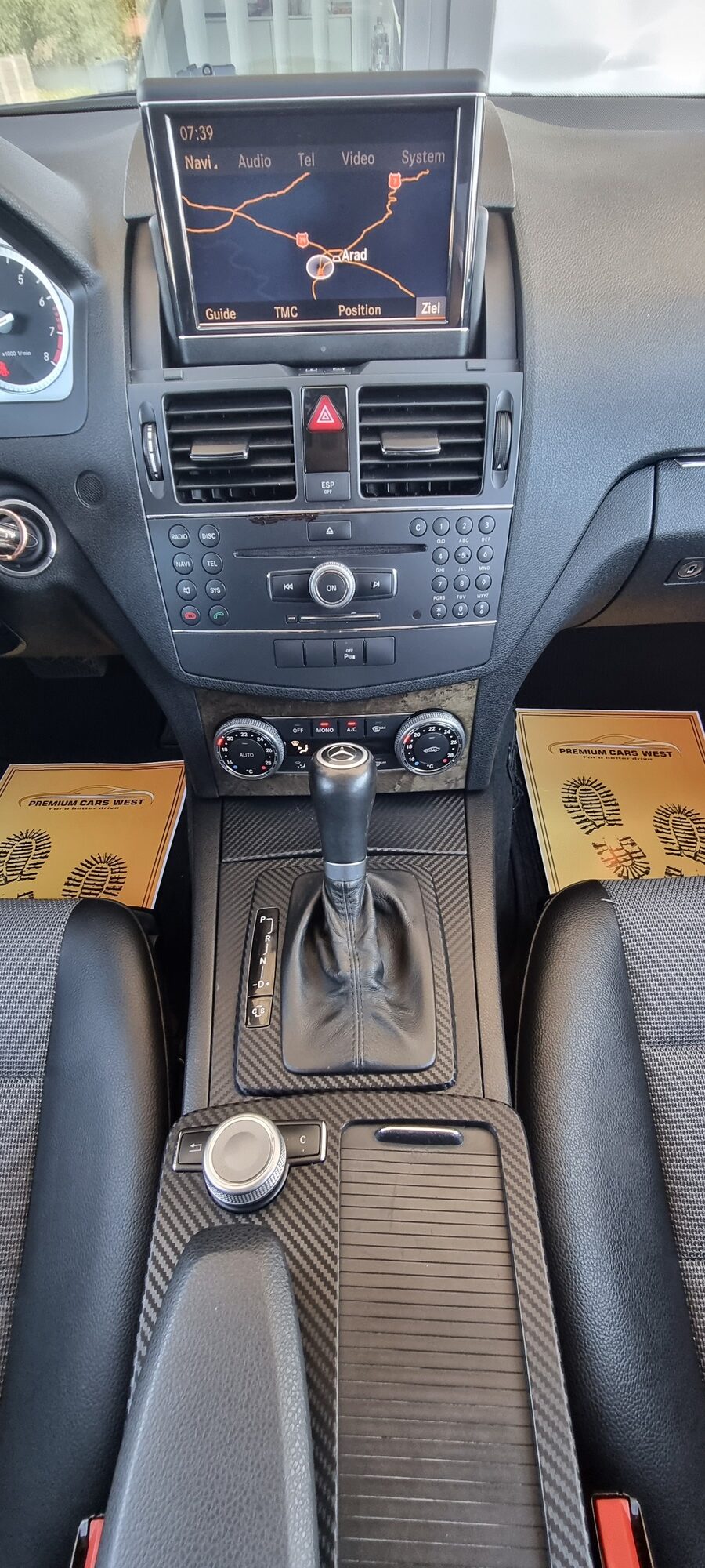 MERCEDES BENZ C200 KOMPRESSOR AVANTGARDE, 1,8 BENZINA, 184 CP, AN 2008