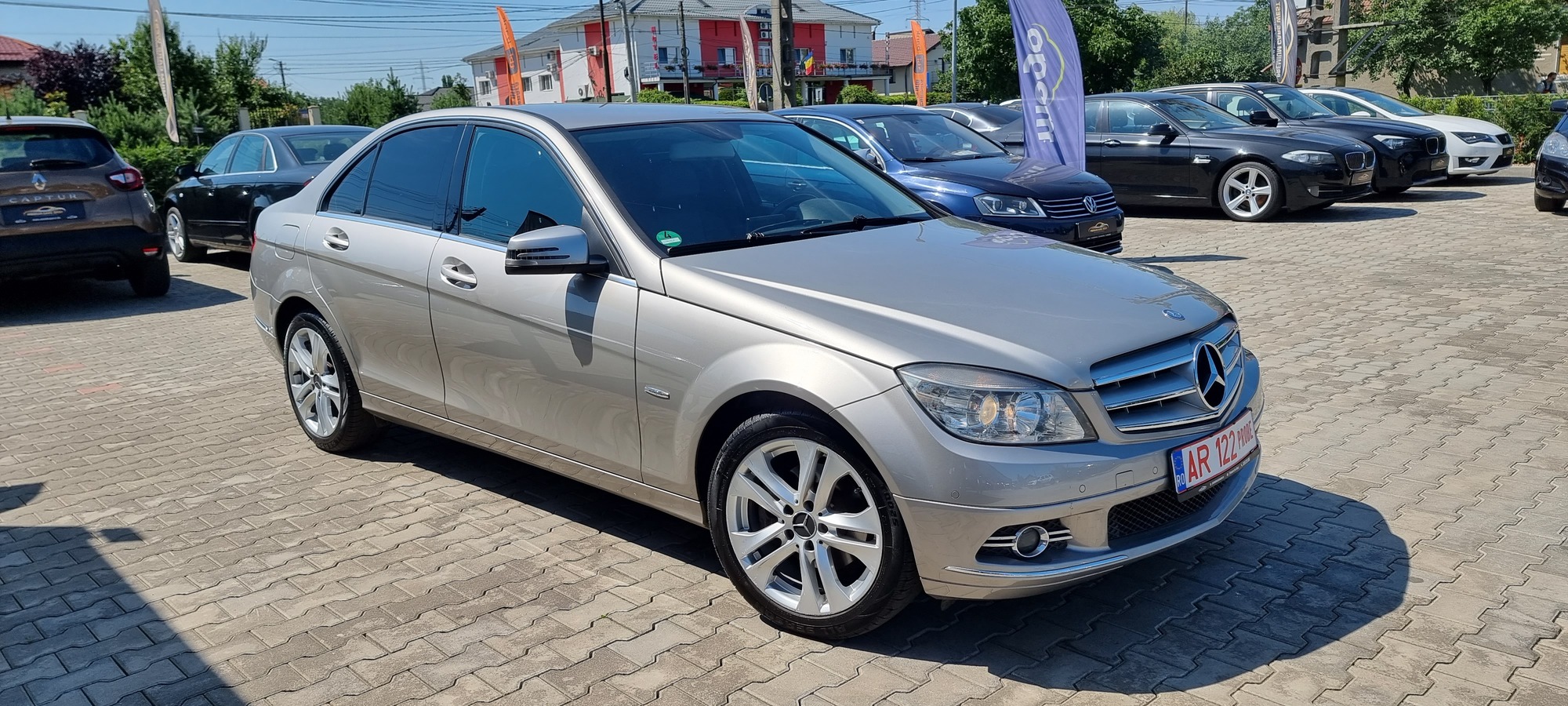 MERCEDES BENZ C200 KOMPRESSOR AVANTGARDE, 1,8 BENZINA, 184 CP, AN 2008