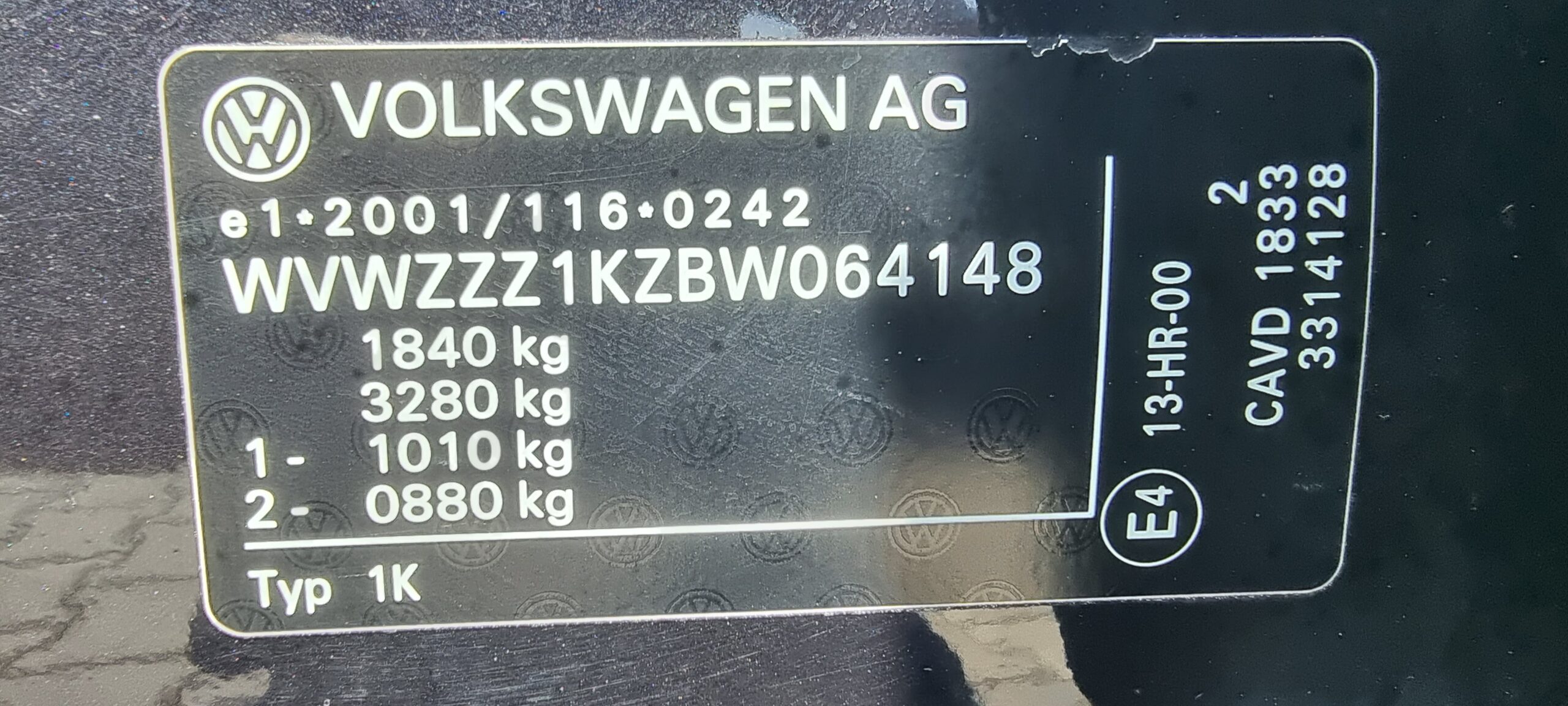 VW GOLF 6 , 1.4 BENZINA, 160 CP, EURO 5, AN 2011