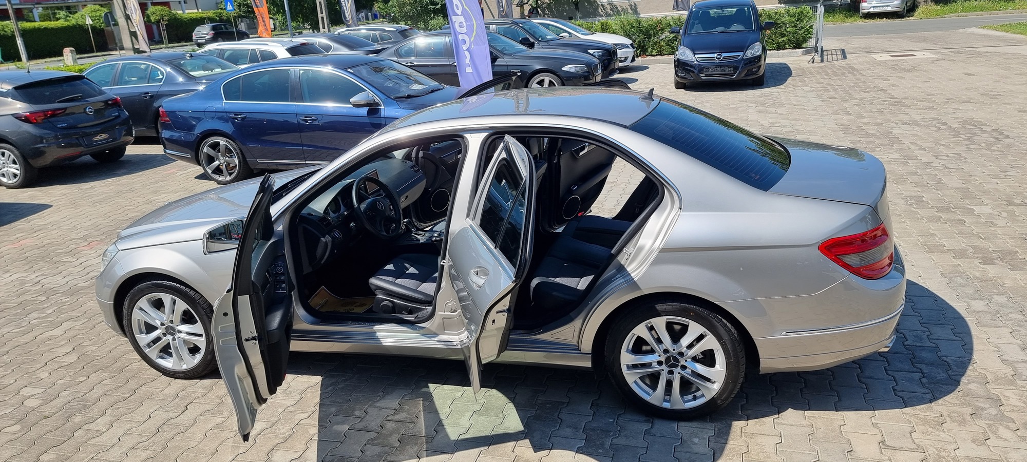 MERCEDES BENZ C200 KOMPRESSOR AVANTGARDE, 1,8 BENZINA, 184 CP, AN 2008
