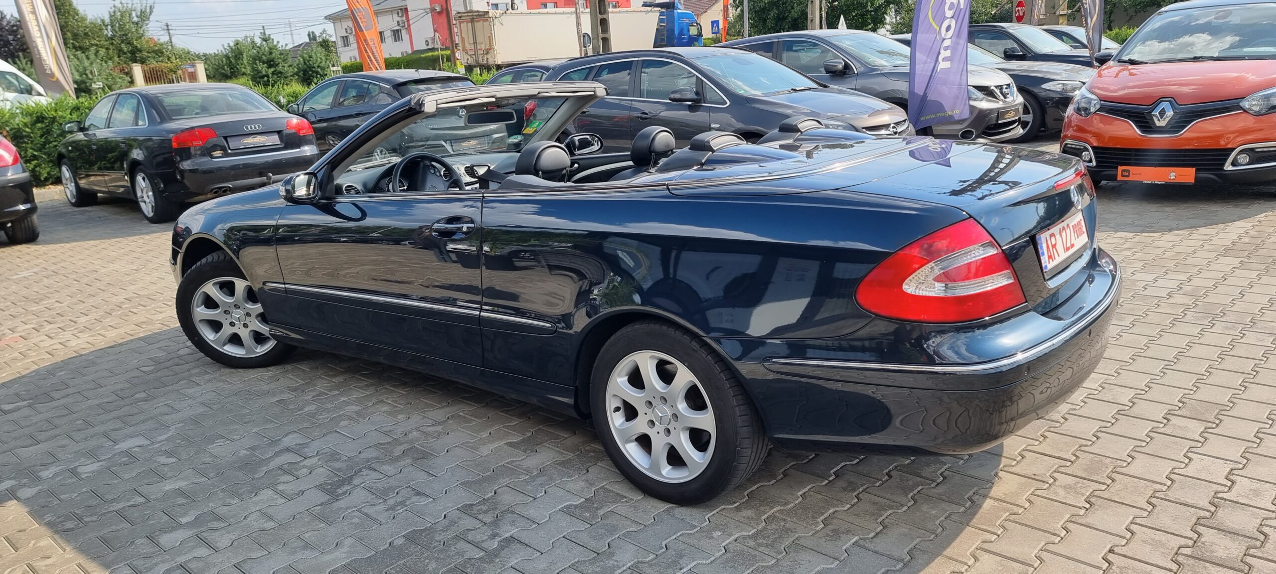 MERCEDES CLK 200 KOMPRESSOR, 1.8 BENZINA, 163 CP, AN 2005