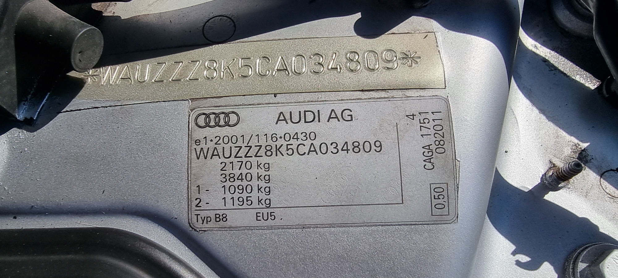 AUDI A4 2.0 TDI QUATTRO