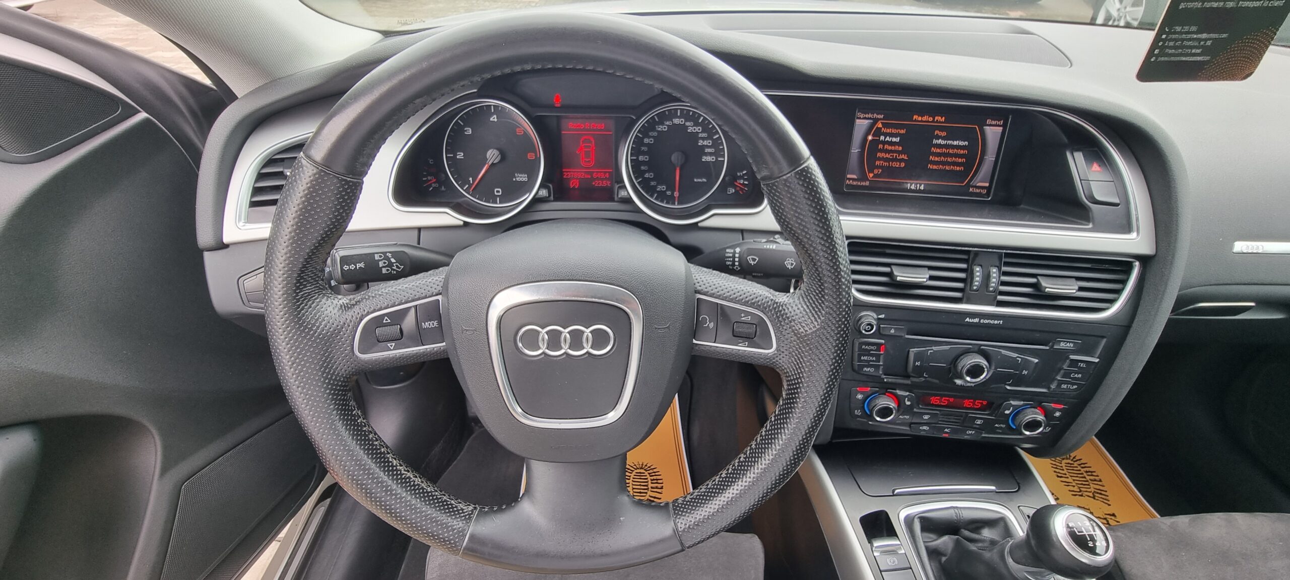 AUDI A5, 2.0 TDI, EURO 5, AN 2011