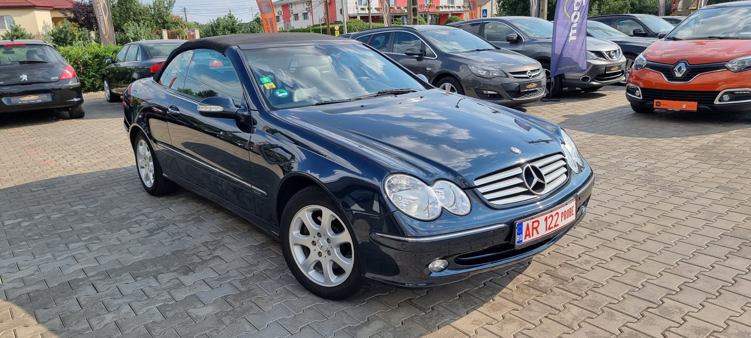 MERCEDES CLK 200 KOMPRESSOR, 1.8 BENZINA, 163 CP, AN 2005