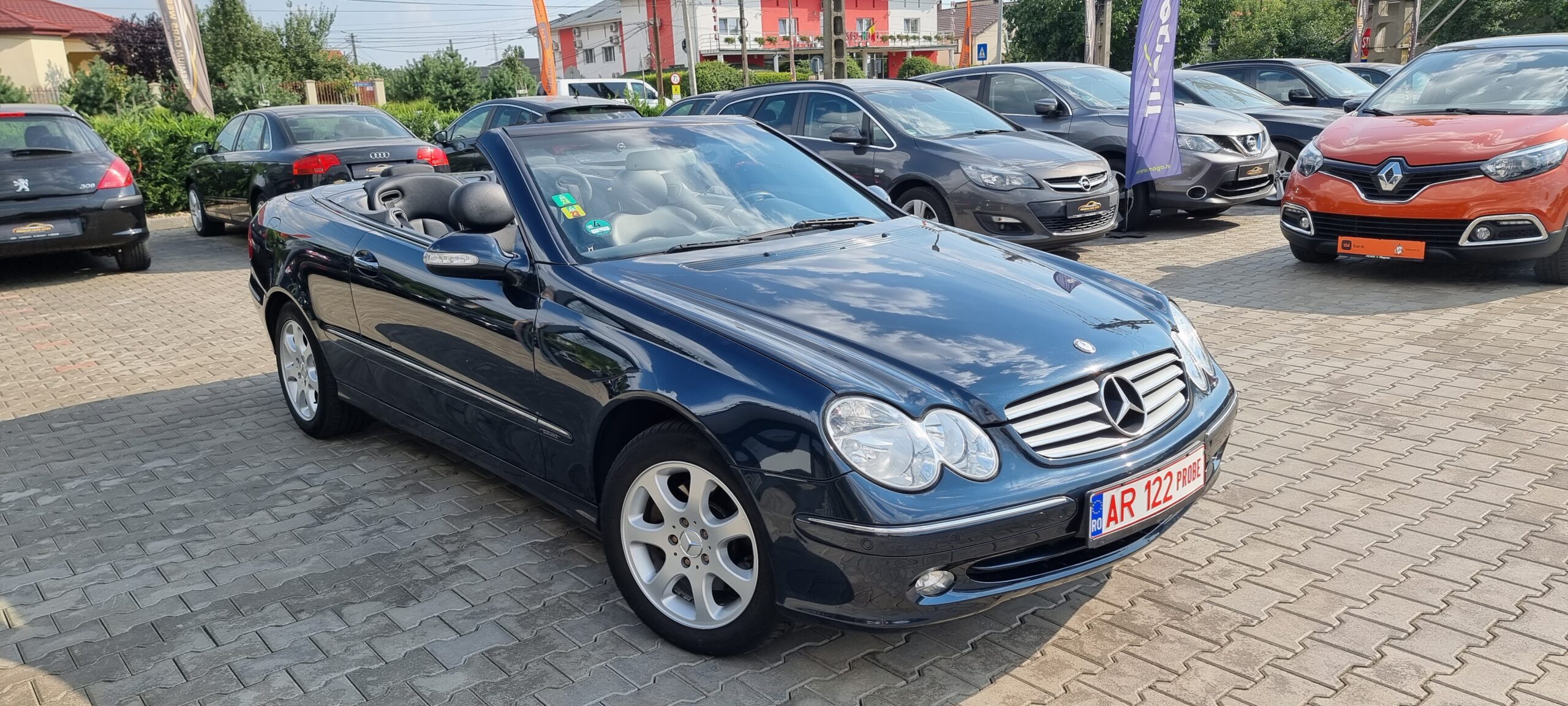 MERCEDES CLK 200 KOMPRESSOR, 1.8 BENZINA, 163 CP, AN 2005