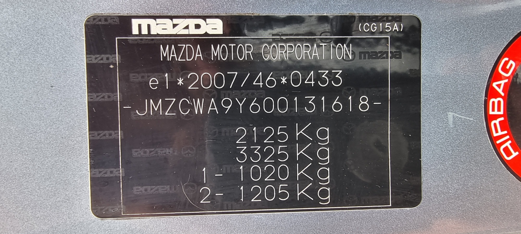 MAZDA 5, 7 LOCURI , 1.6 DIESEL, 115 CP, AN 2013 EURO 5 RATE