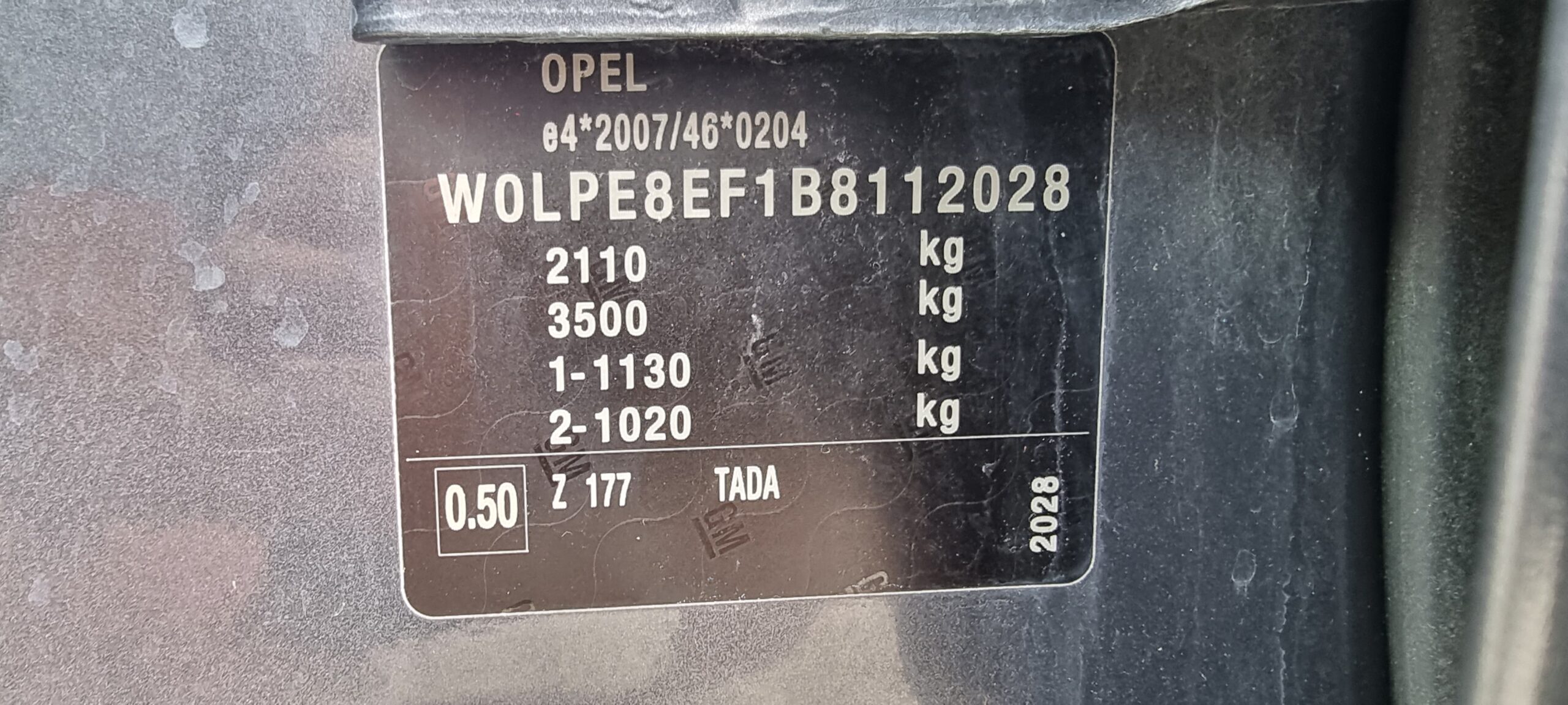 OPEL ASTRA J, 1.7 DIESEL, 110 CP, AN 2011