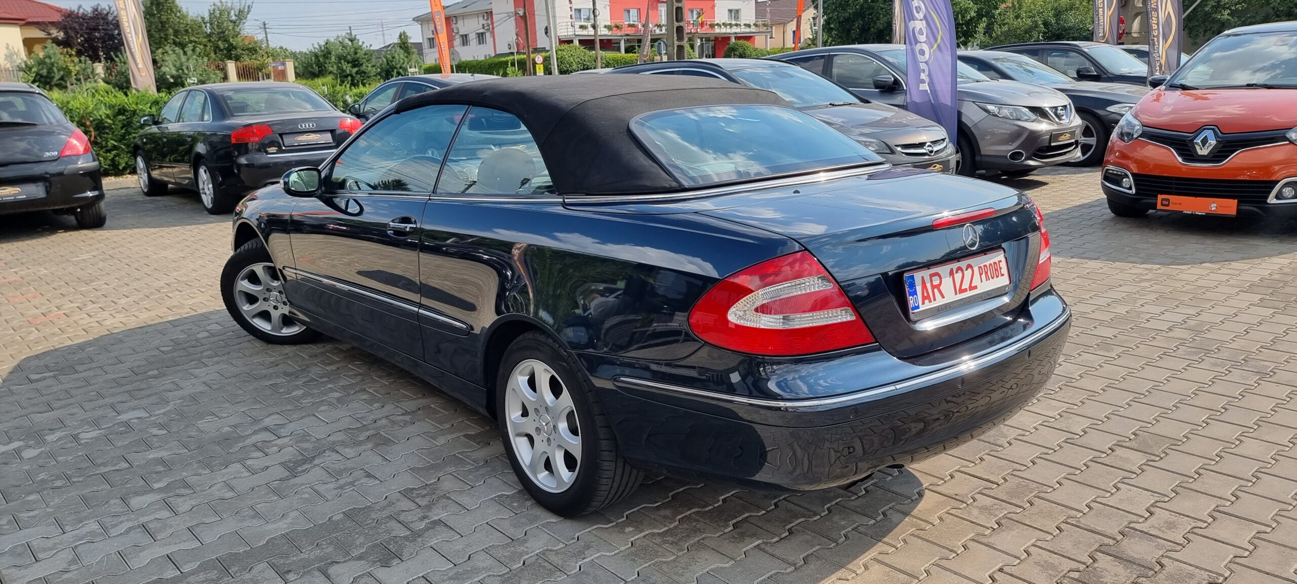 MERCEDES CLK 200 KOMPRESSOR, 1.8 BENZINA, 163 CP, AN 2005