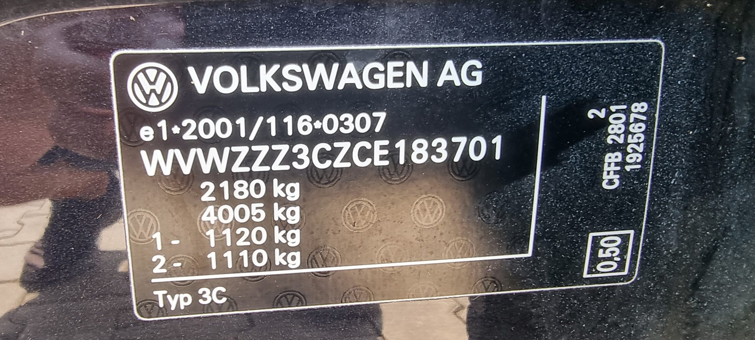 VW PASSAT, 2.0 TDI, 140 CP, EURO 5, AN 2012