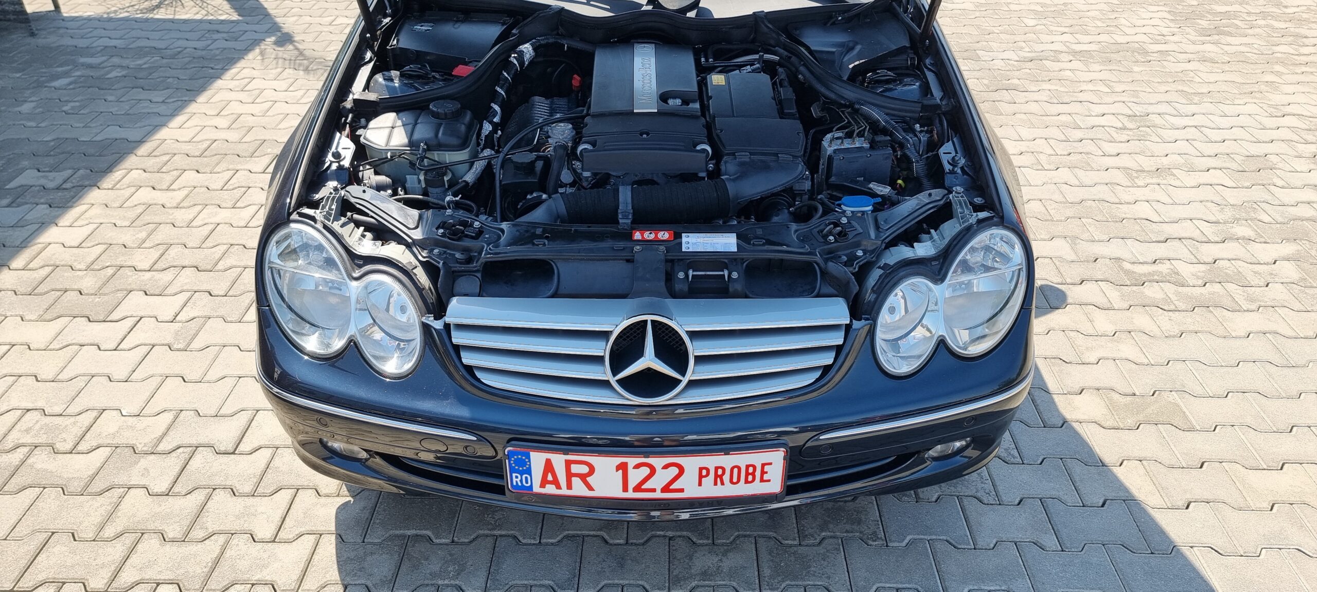 MERCEDES CLK 200 KOMPRESSOR, 1.8 BENZINA, 163 CP, AN 2005