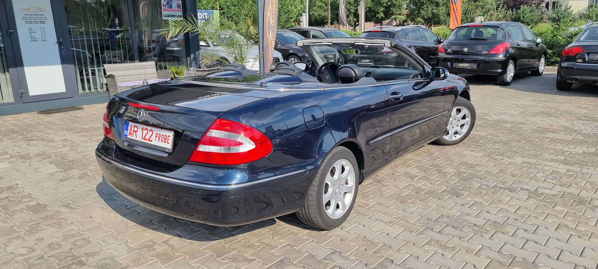 MERCEDES CLK 200 KOMPRESSOR, 1.8 BENZINA, 163 CP, AN 2005