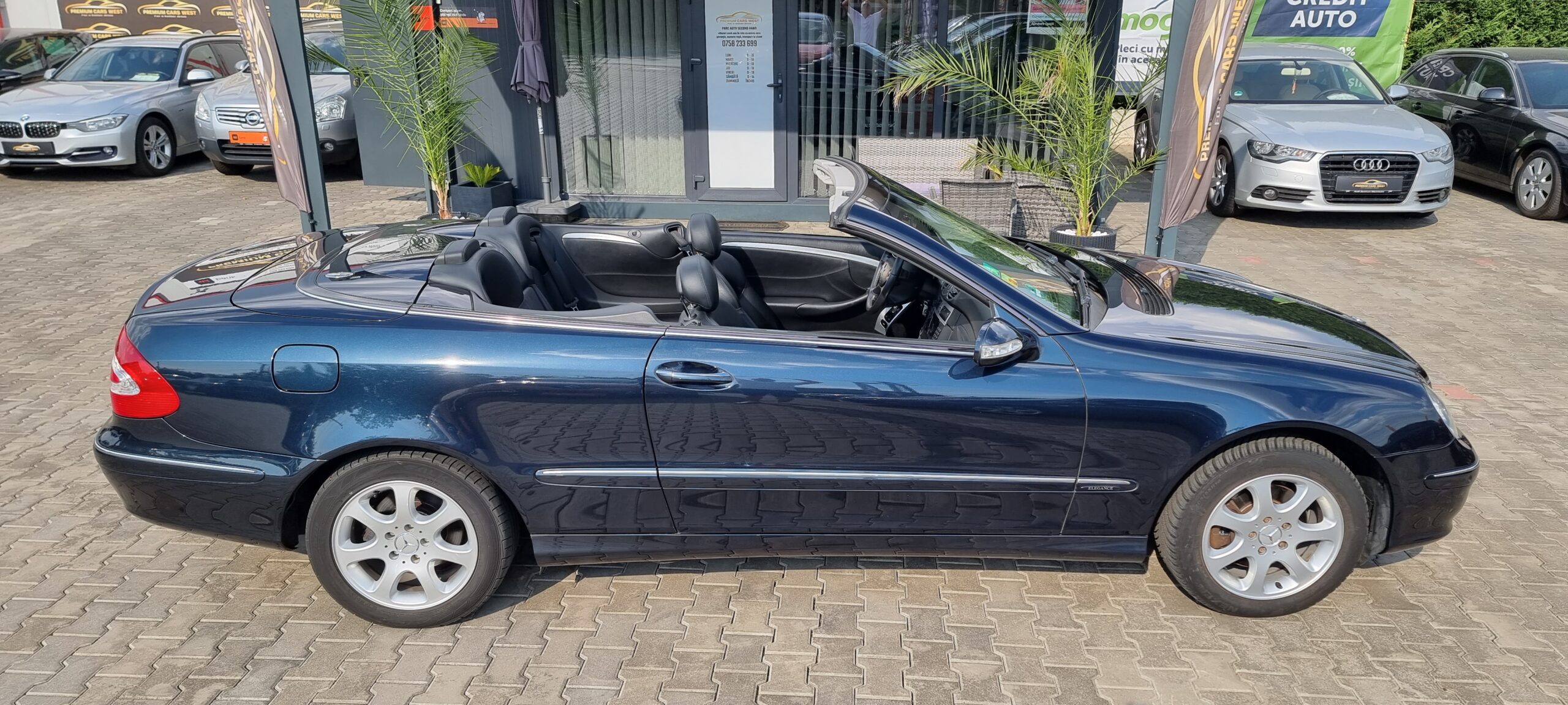 MERCEDES CLK 200 KOMPRESSOR, 1.8 BENZINA, 163 CP, AN 2005