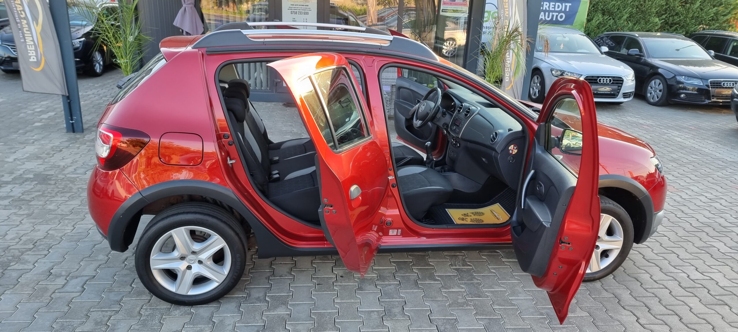 DACIA SANDERO STEPWAY, 0.9 BENZINA, 90 CP, EURO 5, AN 2014 (DISTRIBUTIE ULEI+FILTRE SCHIMBATE)  RATE-LIVRARE-GARANTIE