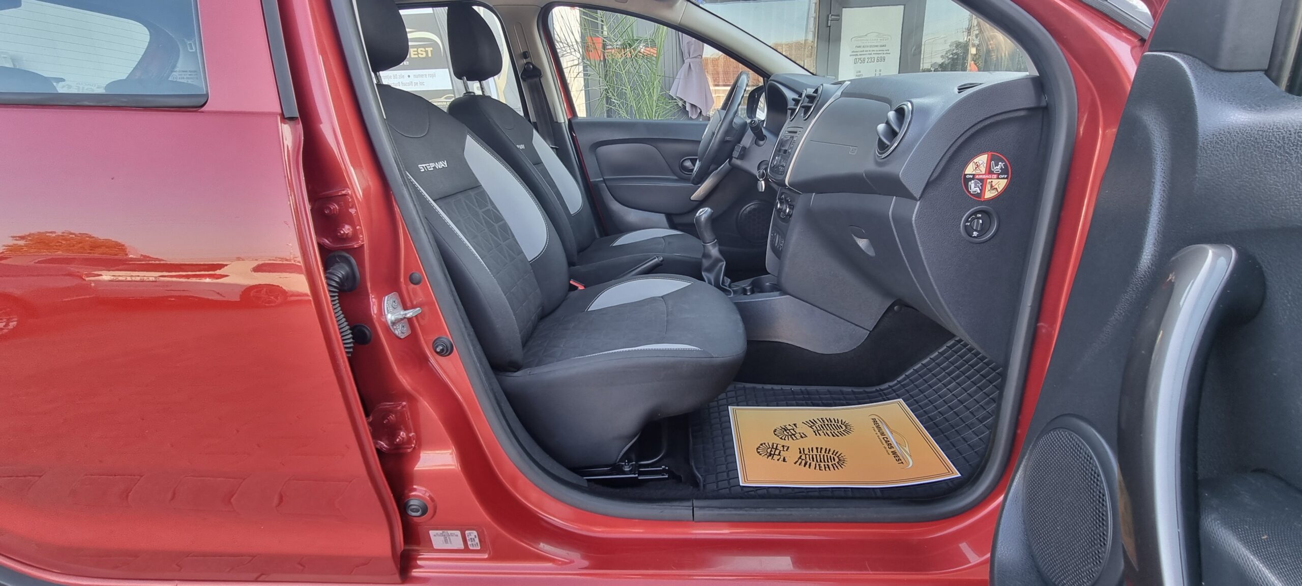 DACIA SANDERO STEPWAY, 0.9 BENZINA, 90 CP, EURO 5, AN 2014 (DISTRIBUTIE ULEI+FILTRE SCHIMBATE)  RATE-LIVRARE-GARANTIE