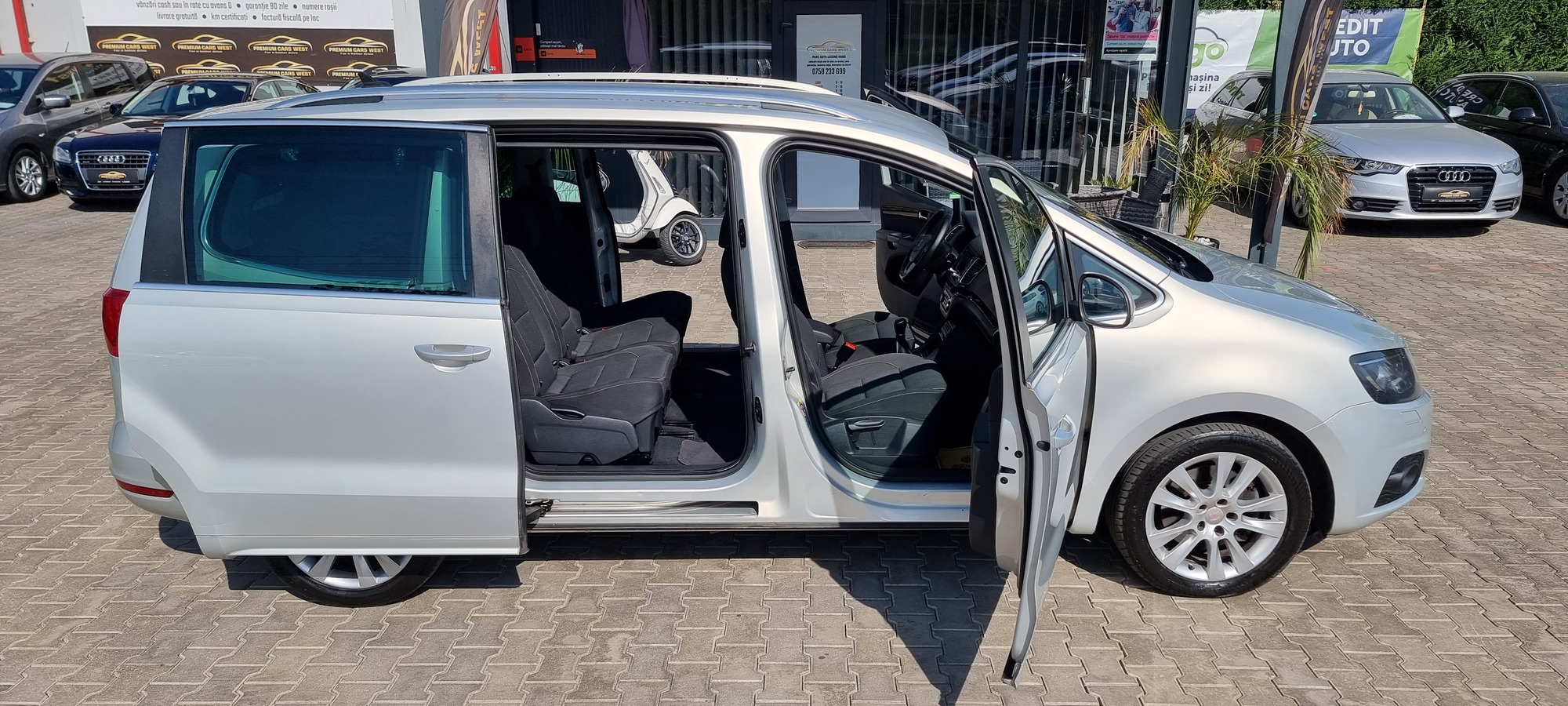 SEAT ALHAMBRA 4×4, 2.0 TDI, 140 CP, EURO 5, AN 2012  RATE-LIVRARE-GARANTIE