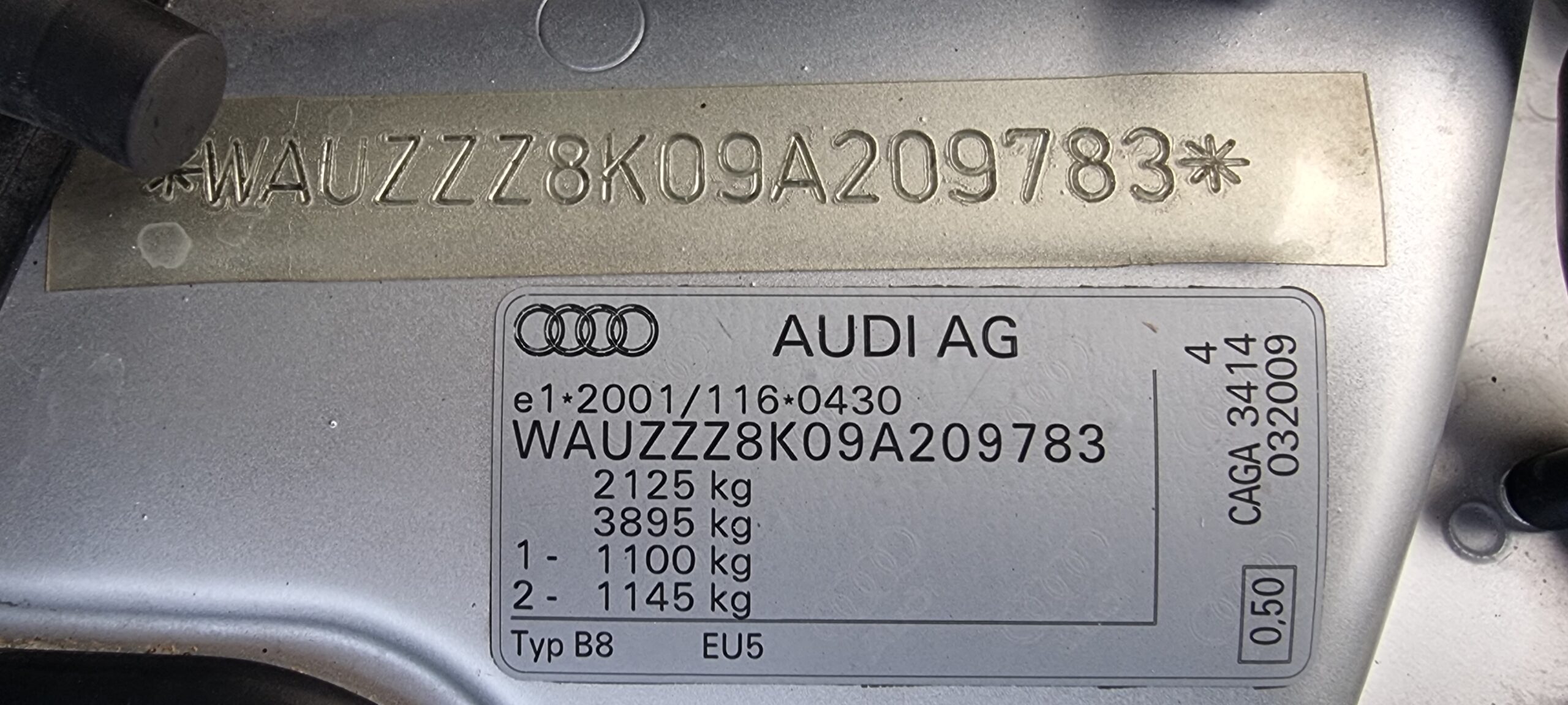 AUDI A4 AUTOMAT,  2.0 TDI, 143 CP, EURO 5, AN 2009 (REVIZIE EFECTUATA LA CUTIE, ULEI+FILTRE) RATE-LIVRARE-GARANTIE