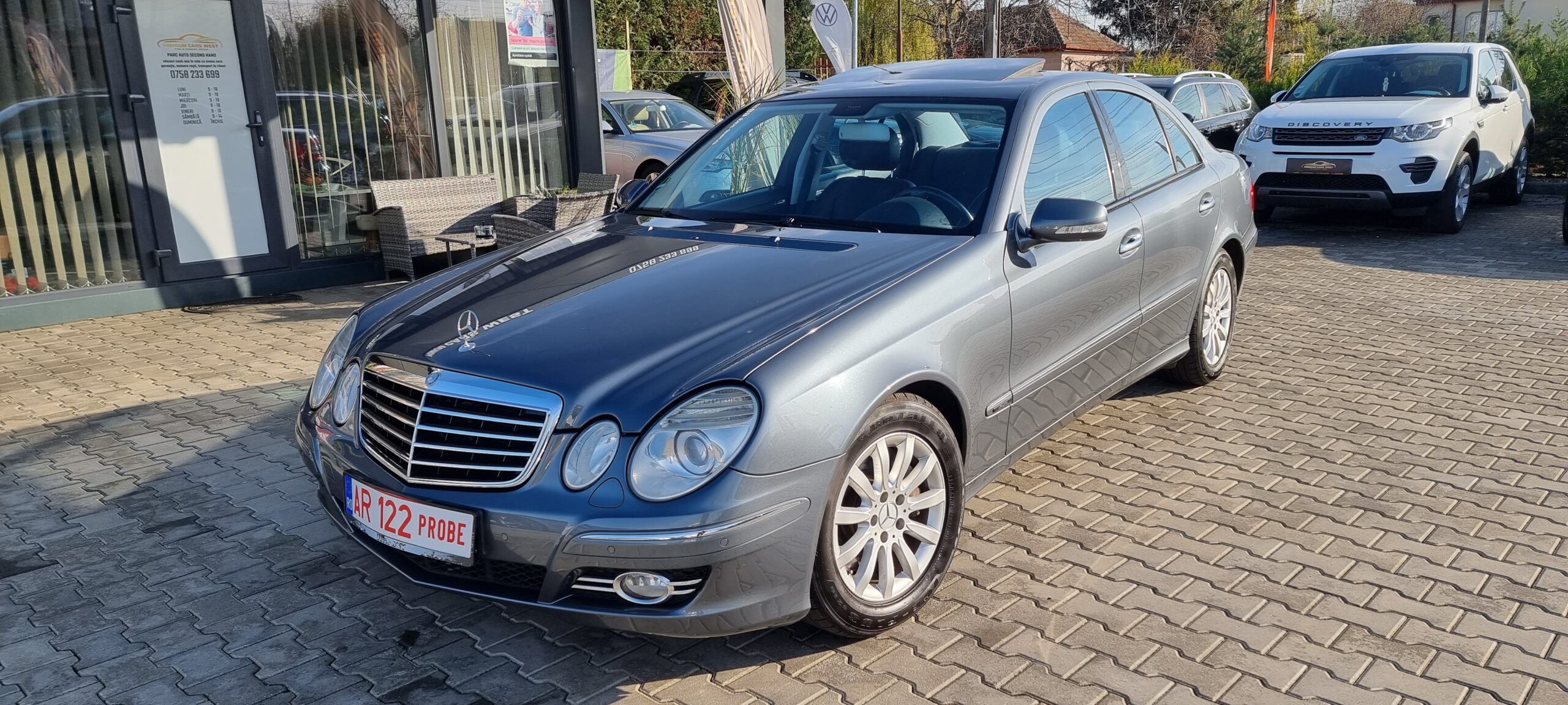 MERCEDES E 200 KOMPRESSOR AVANTGARDE SPORT EDITION, 1.8 BENZINA, 184 CP, AN 2007  RATE-LIVRARE-GARANTIE