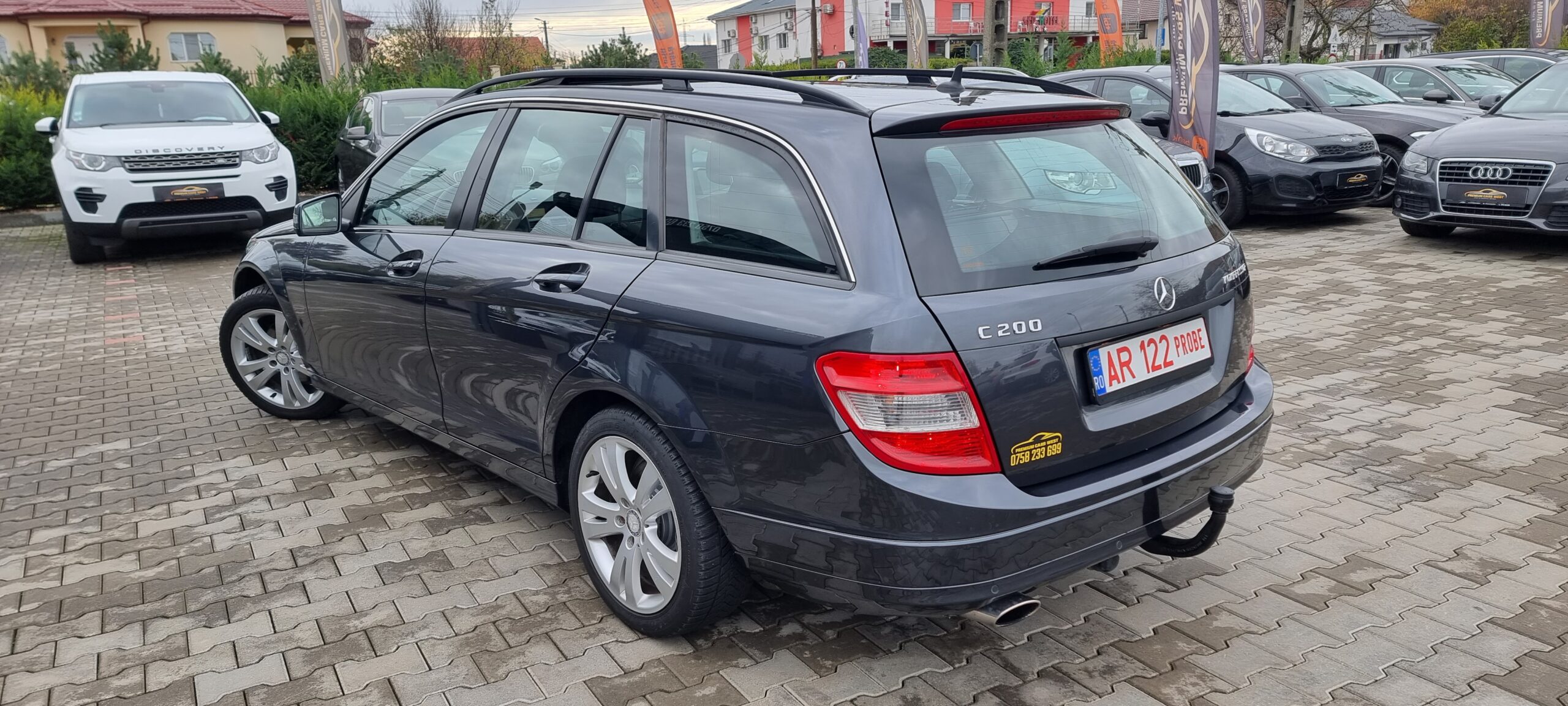 MERCEDES C200 KOMPRESSOR, 1.8 BENZINA, 184 CP, AN 2009   RATE-LIVRARE-GARANTIE