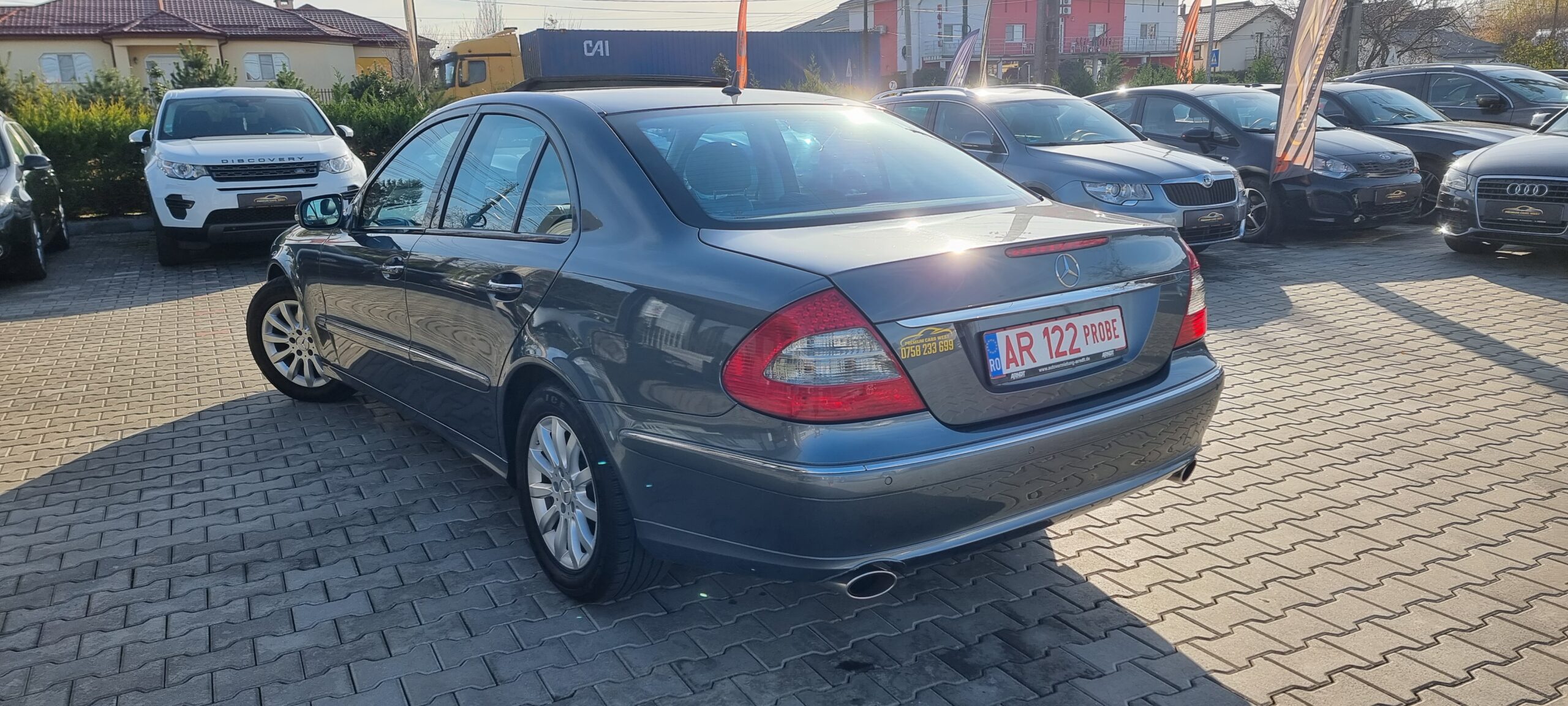 MERCEDES E 200 KOMPRESSOR AVANTGARDE SPORT EDITION, 1.8 BENZINA, 184 CP, AN 2007  RATE-LIVRARE-GARANTIE