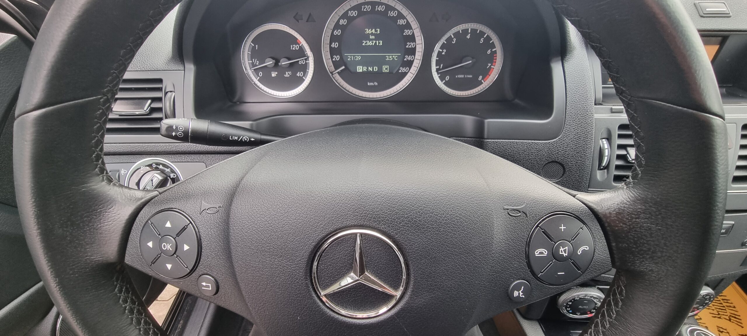 MERCEDES C200 KOMPRESSOR, 1.8 BENZINA, 184 CP, AN 2009   RATE-LIVRARE-GARANTIE