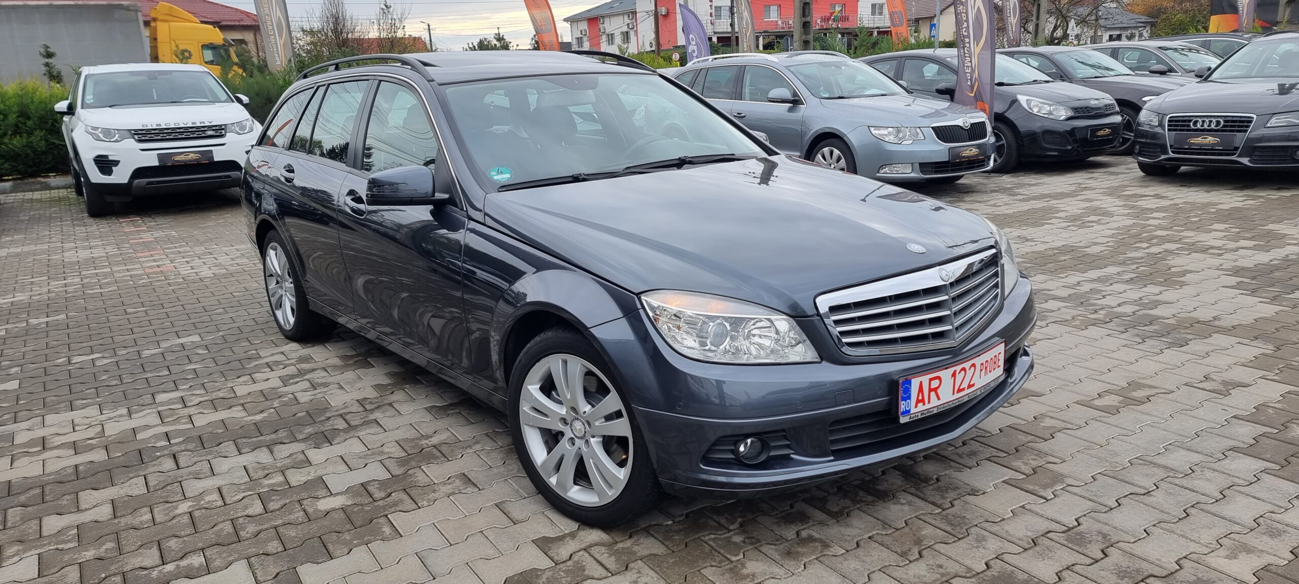 MERCEDES C200 KOMPRESSOR, 1.8 BENZINA, 184 CP, AN 2009   RATE-LIVRARE-GARANTIE