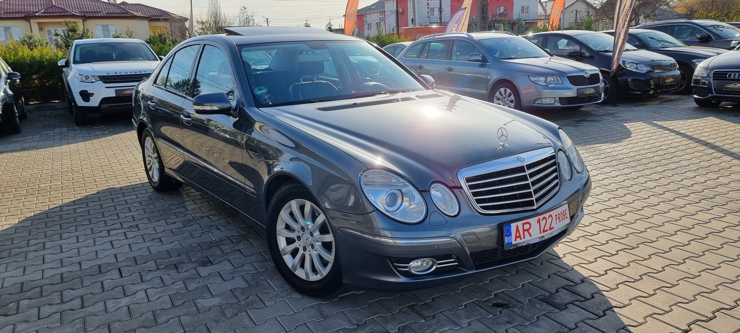 MERCEDES E 200 KOMPRESSOR AVANTGARDE SPORT EDITION, 1.8 BENZINA, 184 CP, AN 2007  RATE-LIVRARE-GARANTIE