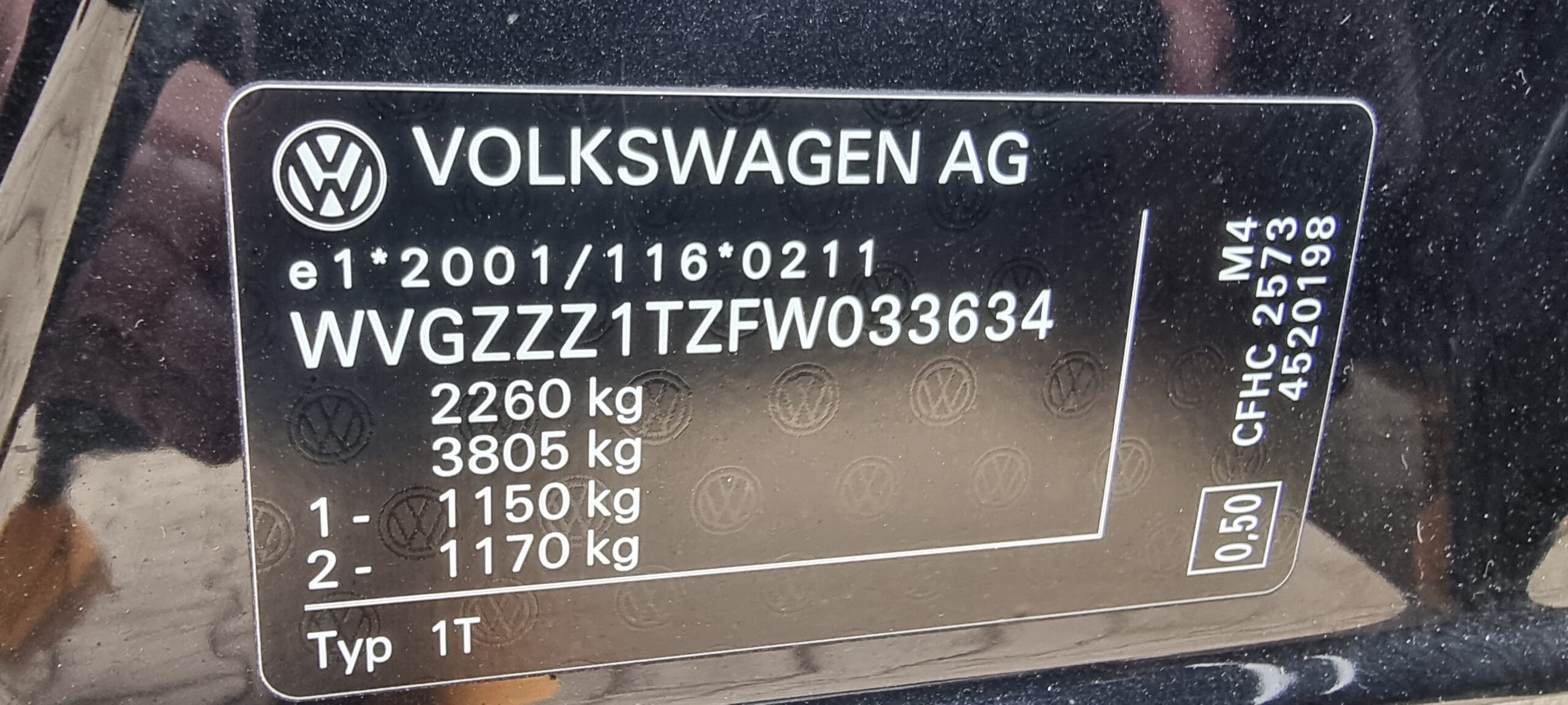 VW TOURAN 7 LOCURI, 2.0 TDI, 140 CP, EURO 5, AN 2015